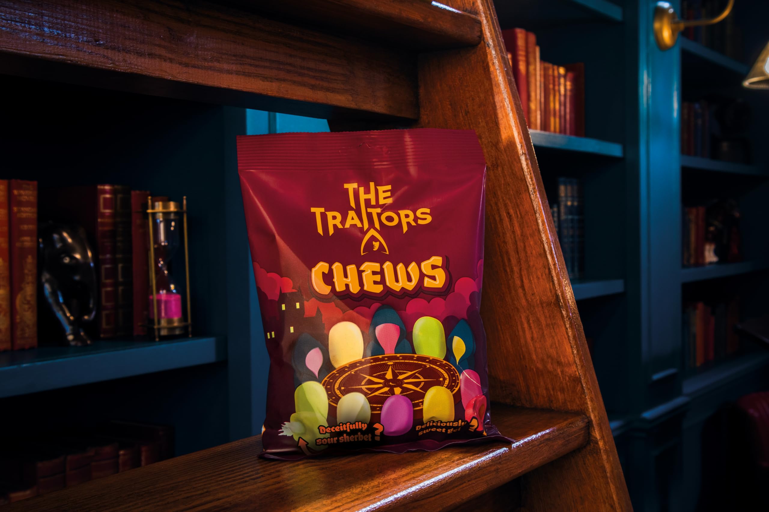 The Traitors Chew Bags - Fruit Flavoured Chewy Sweets with Liquid or Sherbet Centre, 120g Pack of 11 7
