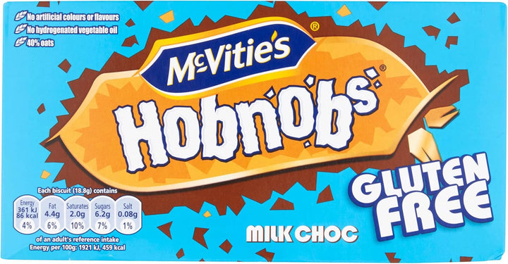 McVitie's Gluten Free Milk Chocolate Hobnobs Biscuits 150g