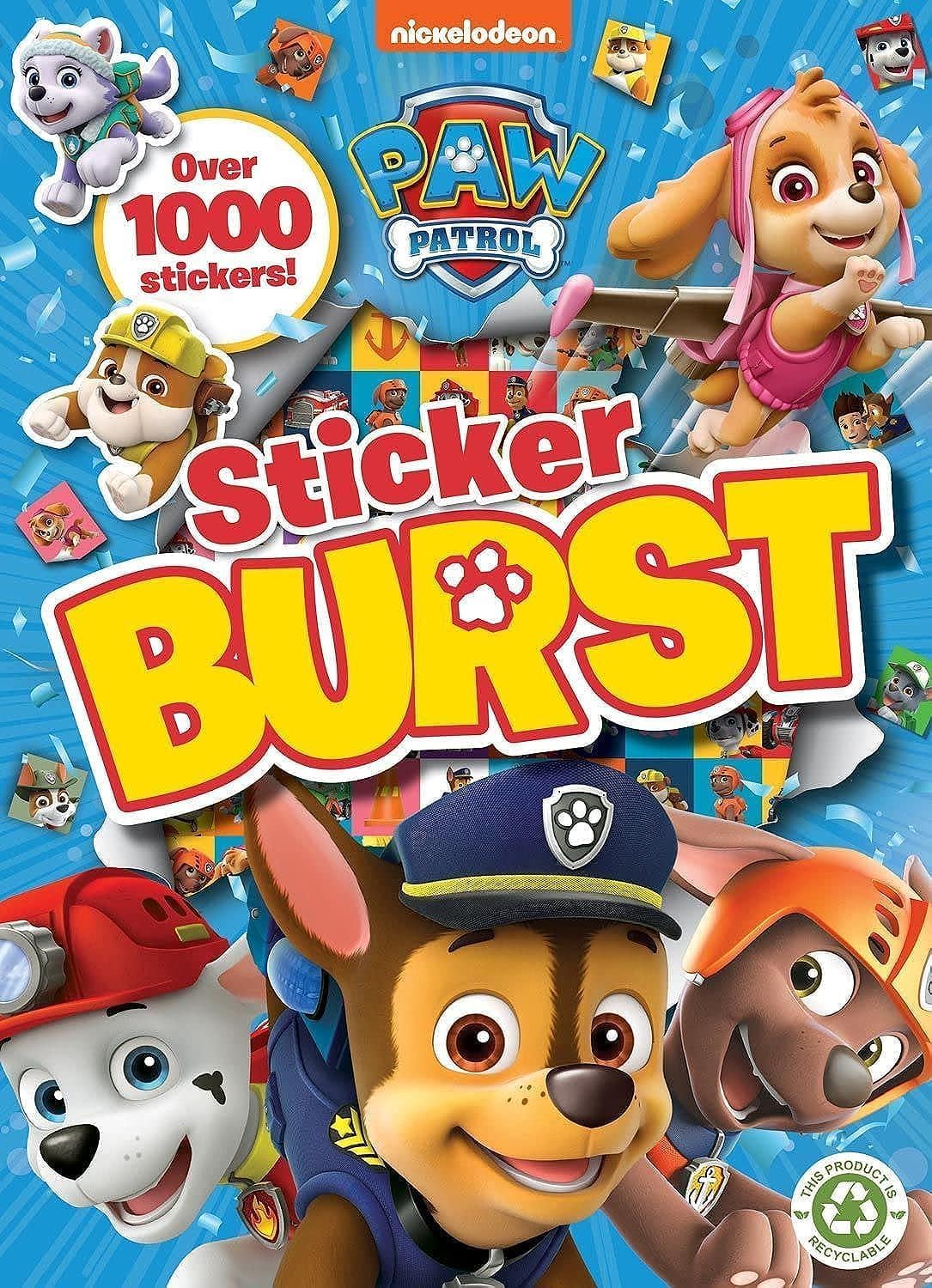 ALLIGATOR - Paw Patrol Sticker Burst, Sticker Book, Sticker Books, Paw Patrol St