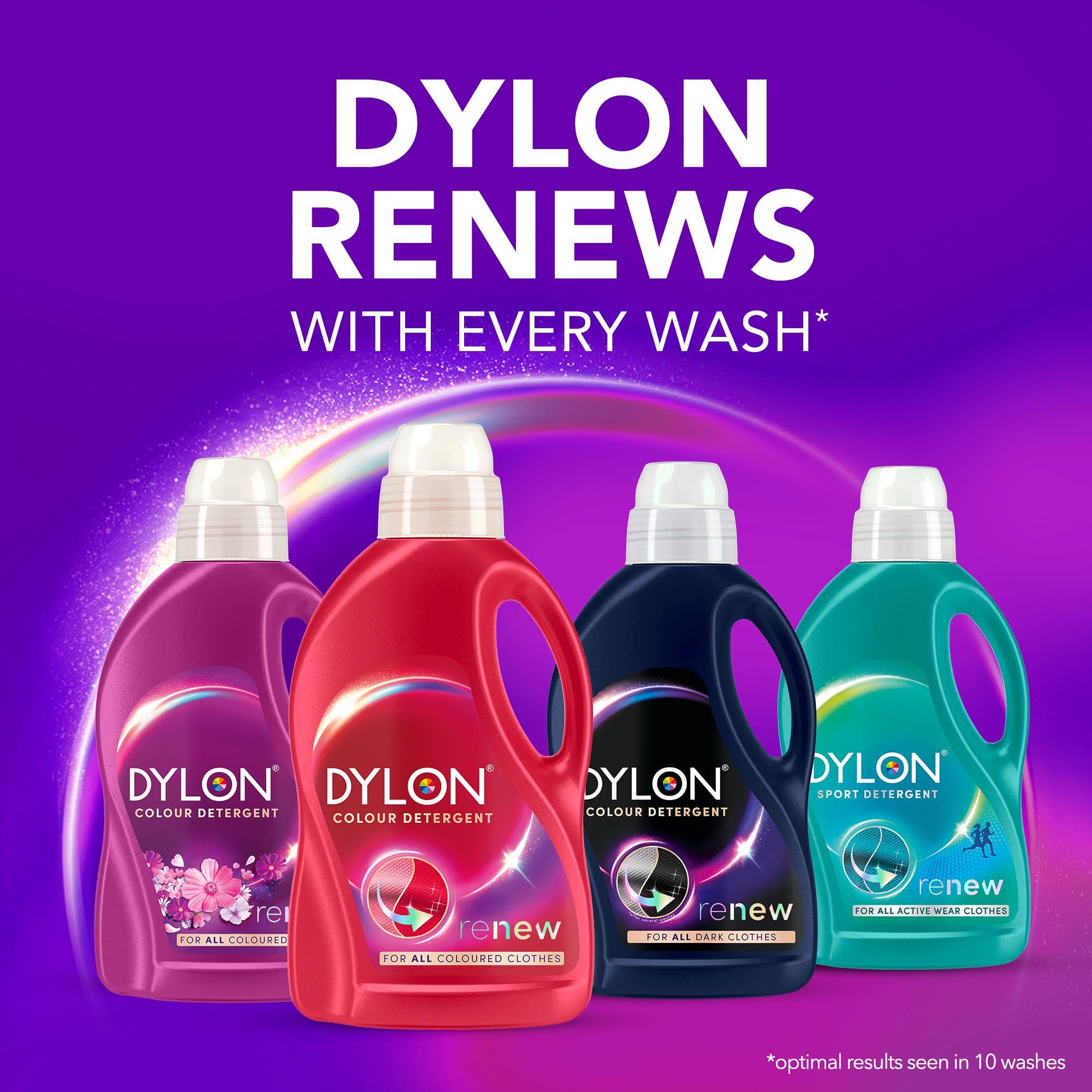 Dylon Sport Liquid Laundry Detergent - Neutralises Odours, Keeps Shape & Colour | 1.5L (30 Washes) 5