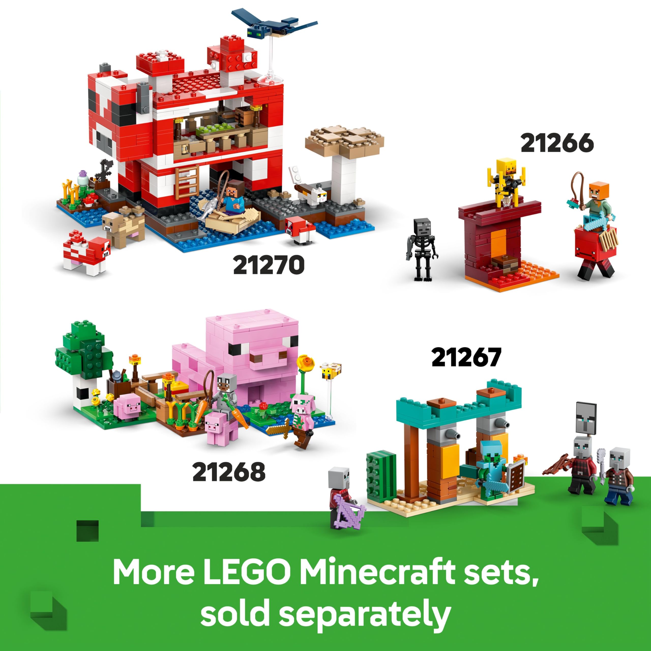 LEGO Minecraft The Armadillo Mine Expedition 21269 - Building Set for Kids 8+ 15