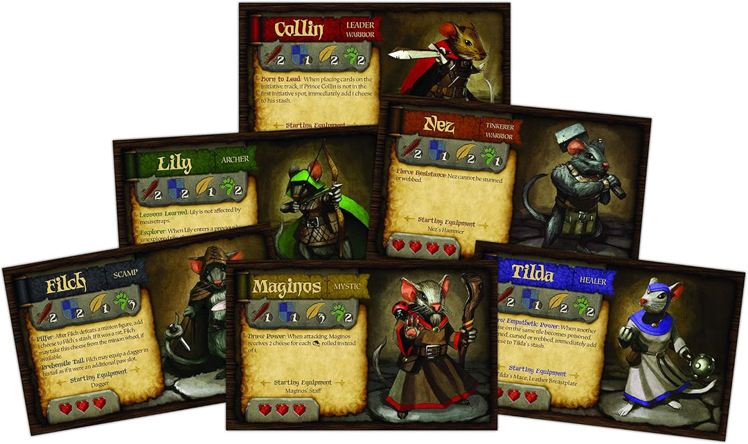 Plaid Hat Games Mice and Mystics Board Game