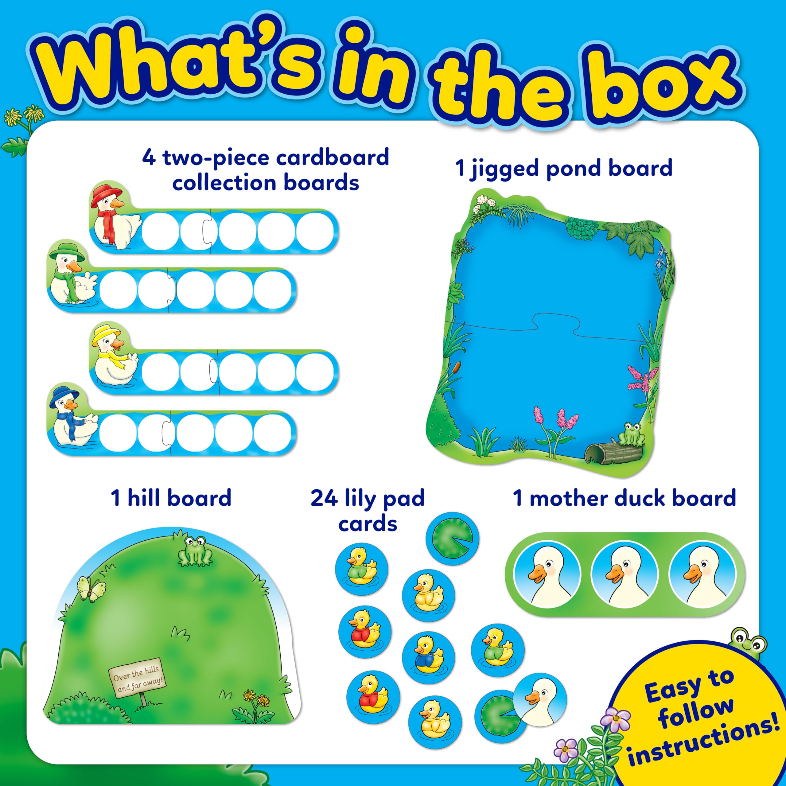Orchard Toys Five Little Ducks Educational Board Game for Toddlers Ages 3+ 2