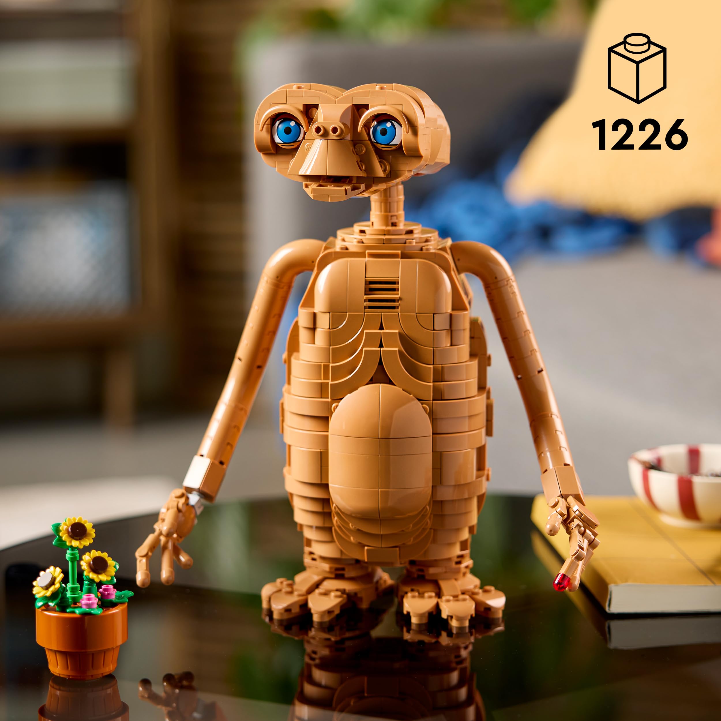 LEGO Ideas E.T. the Extra-Terrestrial Building Set (21370) | 1,226 Pieces | Ages 18+ 2