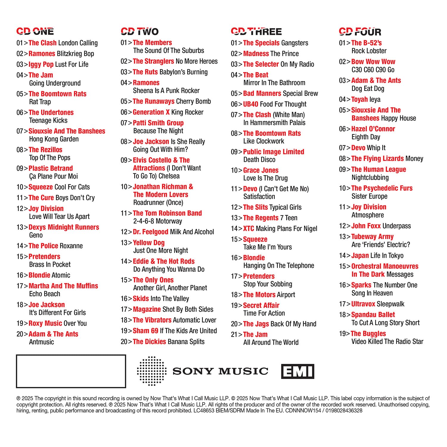 NOW That’s What I Call An Era: The Sound Of The Suburbs: 1977-1980 [Audio CD] 3