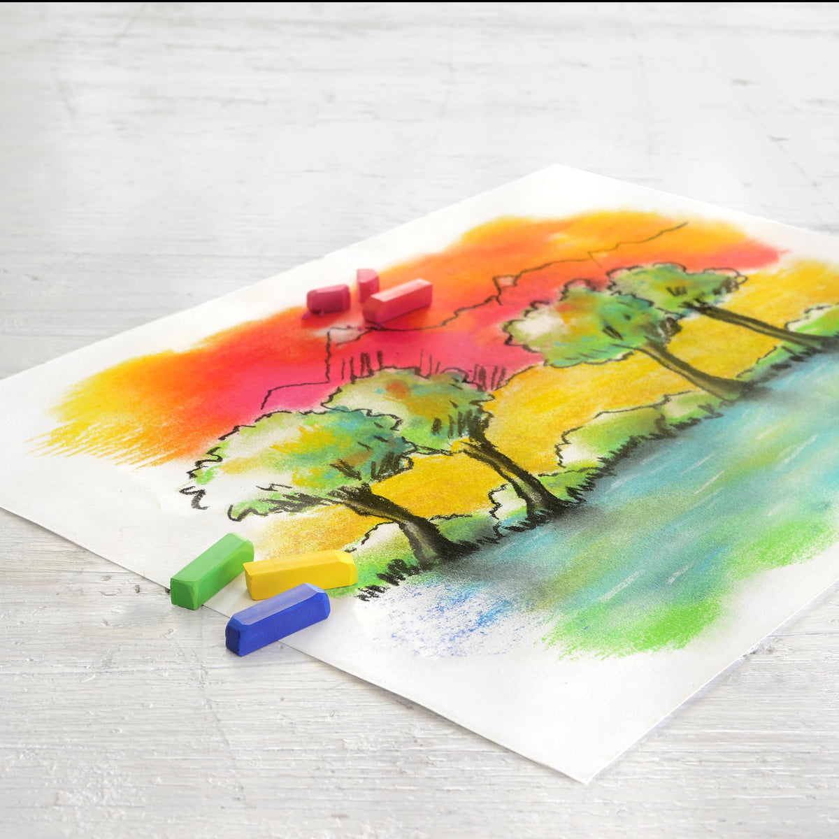 Faber-Castell Creative Studio Soft Pastels Set - 24 Colours
