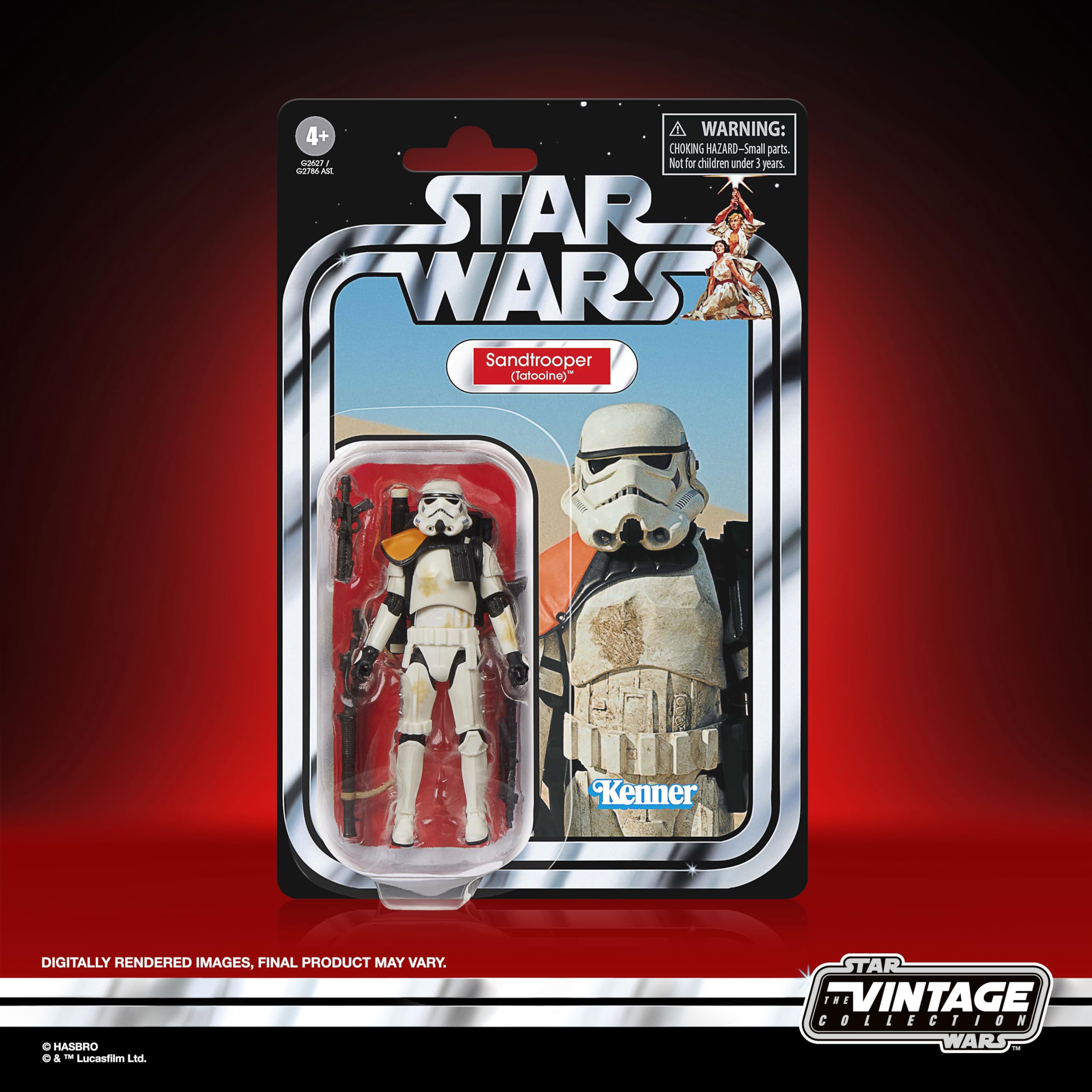 Star Wars The Vintage Collection Sandtrooper (Squad Leader) Action Figure - 3.75 Inch, Ages 4+ 2