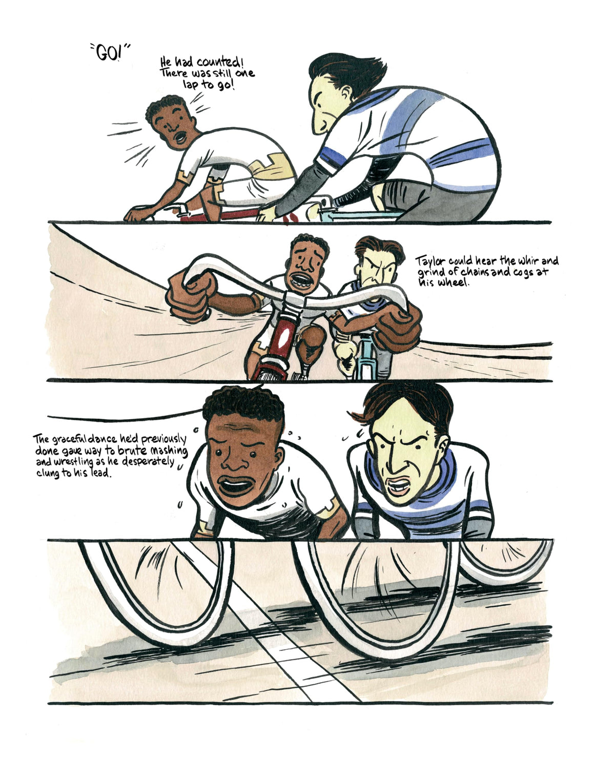 Major Taylor: The World's Fastest Man - Graphic Biography by Frederick Noland | 372 Pages | Hardcover 7