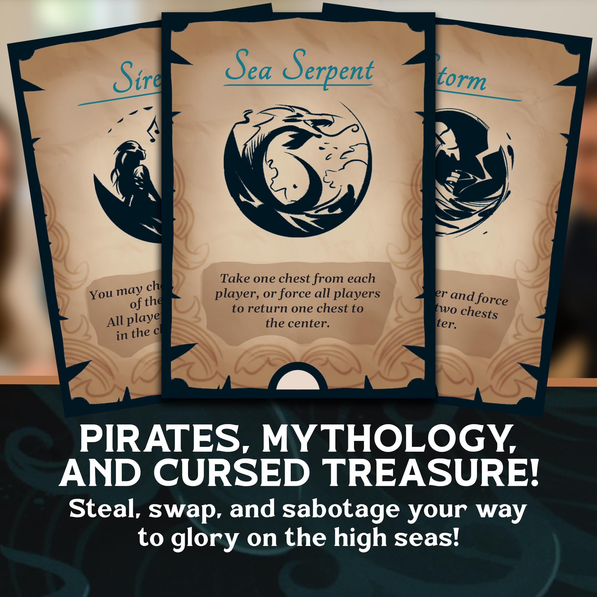 ZERO STRATEGY GAMES Cutthroat Cove: Pieces of Eight Card Game | 2-4 Players | 10-15 Min Playtime 5