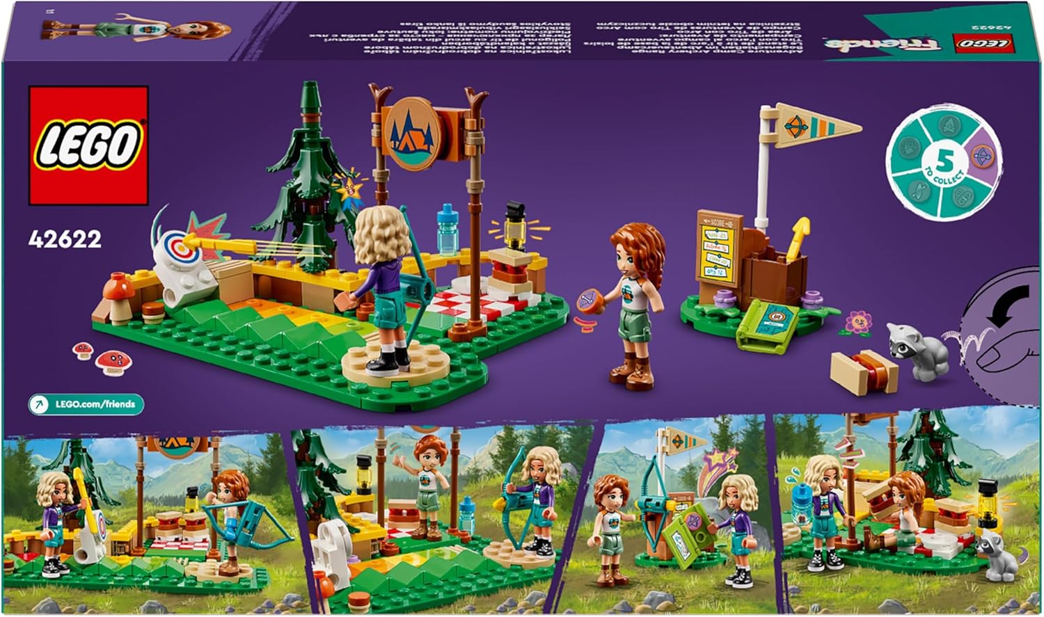 LEGO Friends Adventure Camp Archery Range Set - Building Toy for 6+ Year Olds 5