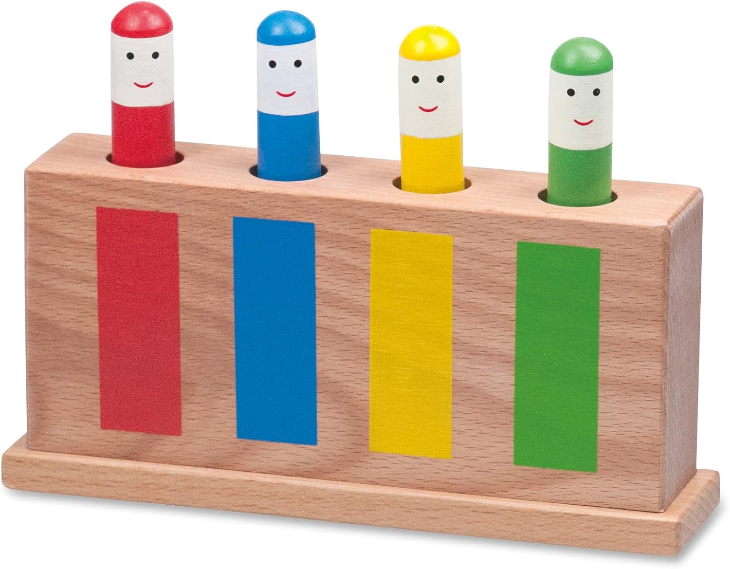 Galt Pop-Up Toy - Wooden Cause & Effect Learning Toy for 12 Months Plus