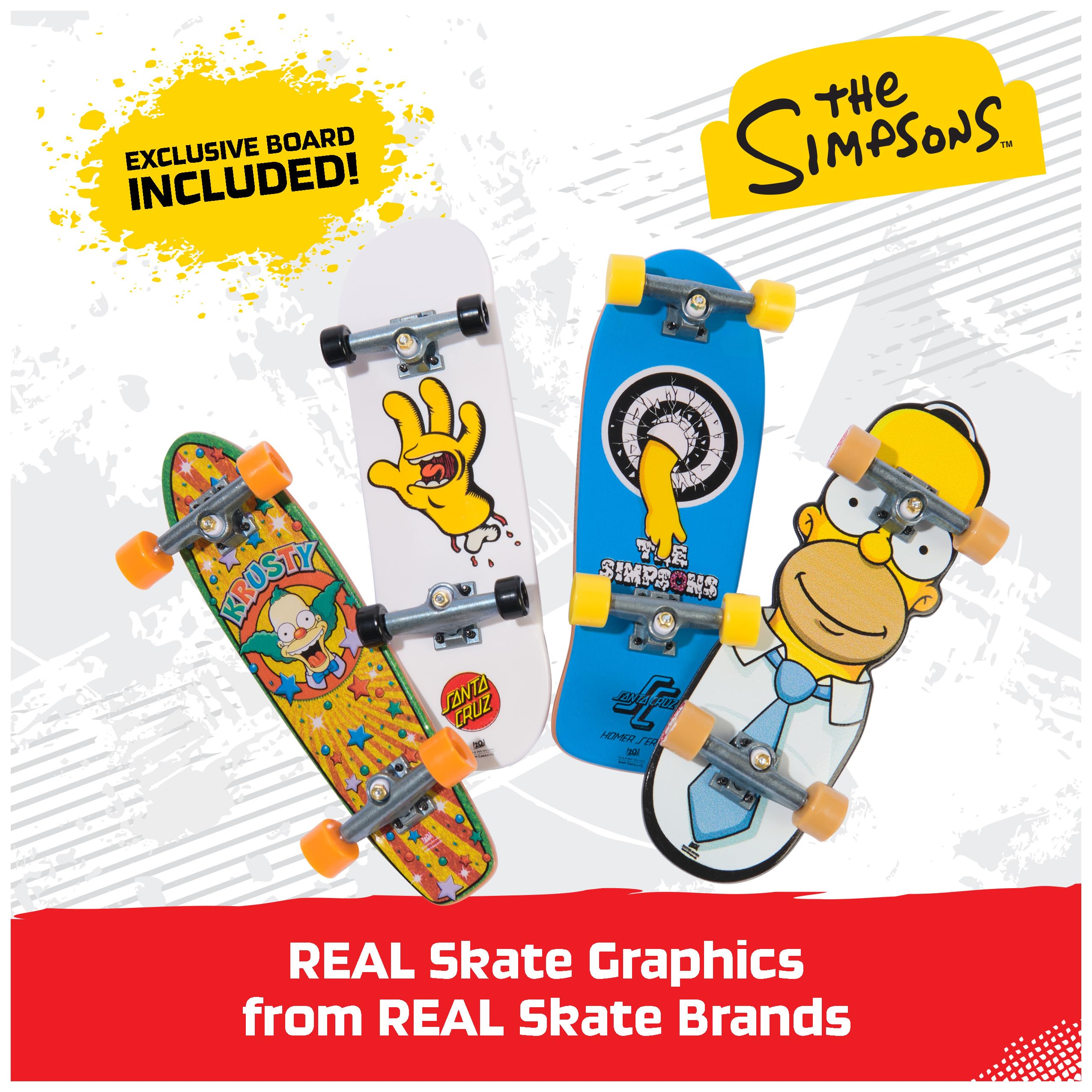 Tech Deck Ultra DLX 4 Pack Fingerboards - Customizable Mini Skateboards | Ages 6+ 2