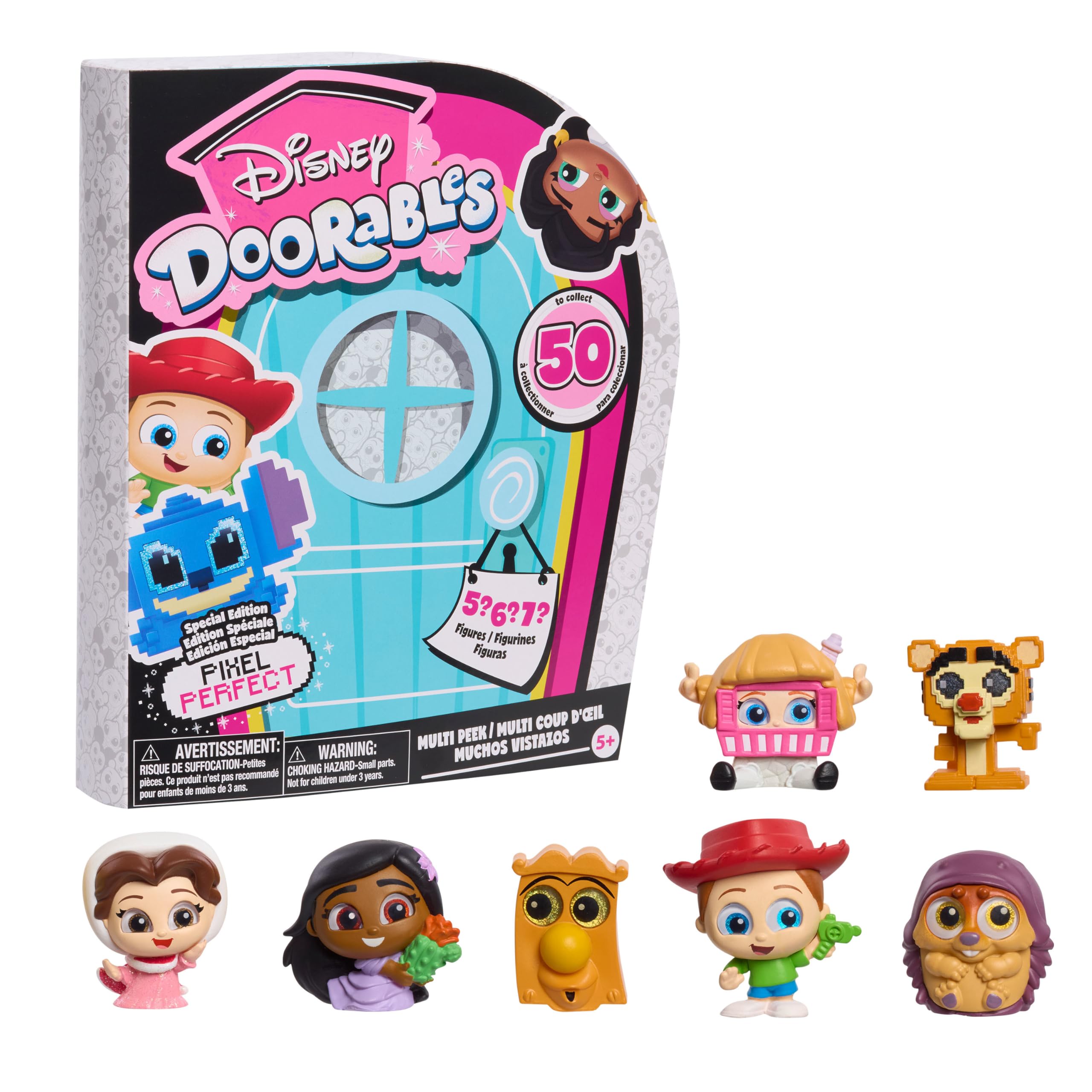 Disney Doorables Pixel Perfect Multi Peek - 1.5-inch Collectible Figures (Ages 5+) 7