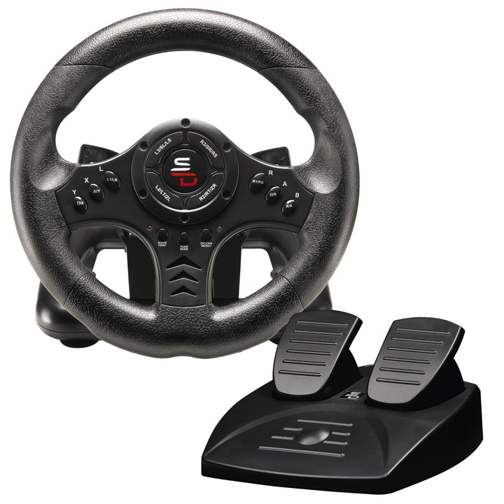 Superdrive SV450 Racing Steering Wheel with Pedals & Paddle Shifters for Xbox, PS4, Switch, PC