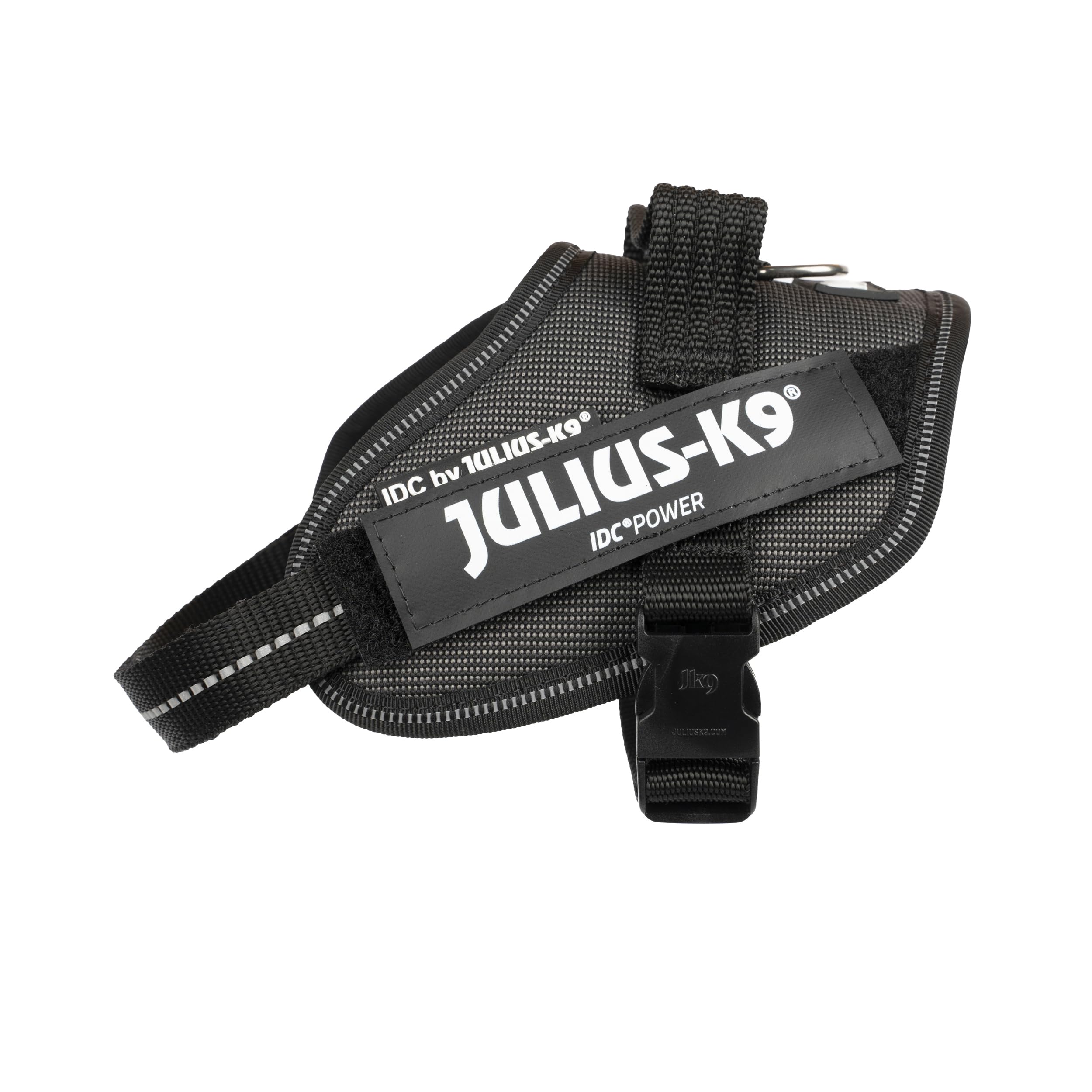 Julius-K9 IDC Powerharness - Chest 40-53 cm | Dog Weight 4-7 kg | Black-Gray 1