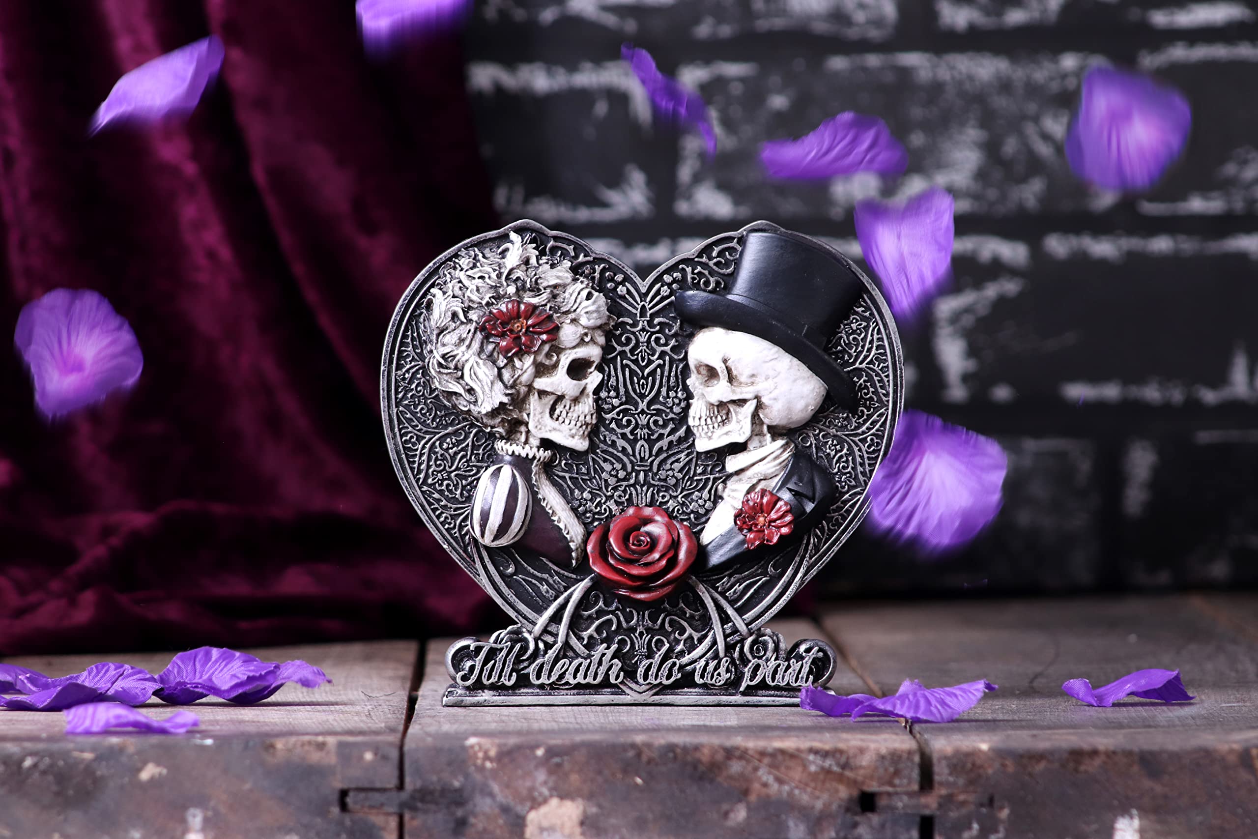 Nemesis Now Till Death Do Us Part Gothic Resin Money Box 10