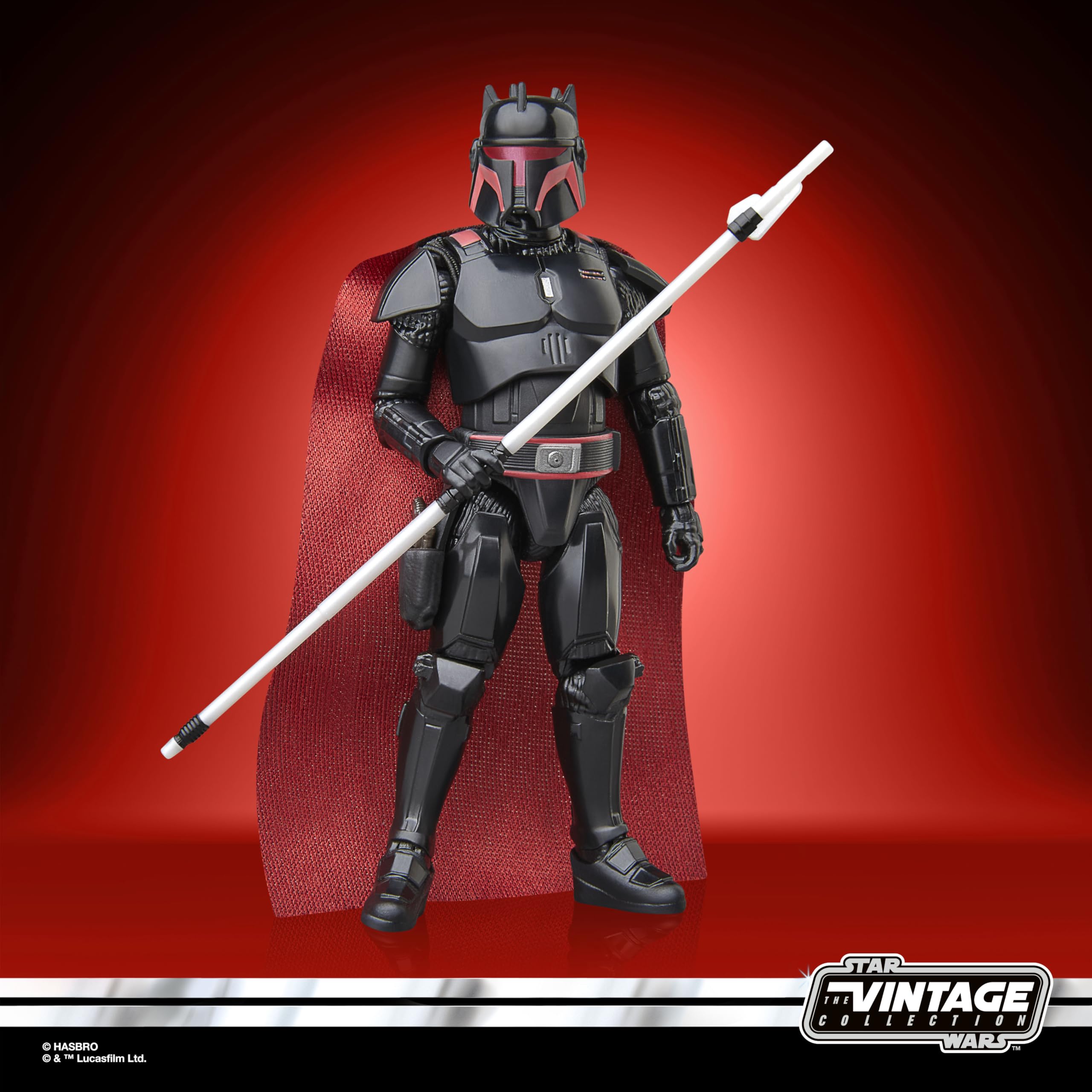 Star Wars The Vintage Collection Moff Gideon (Dark Trooper Armor) Action Figure - 9.5 cm Scale | Kenner Inspired Packaging | Ages 4+ 3