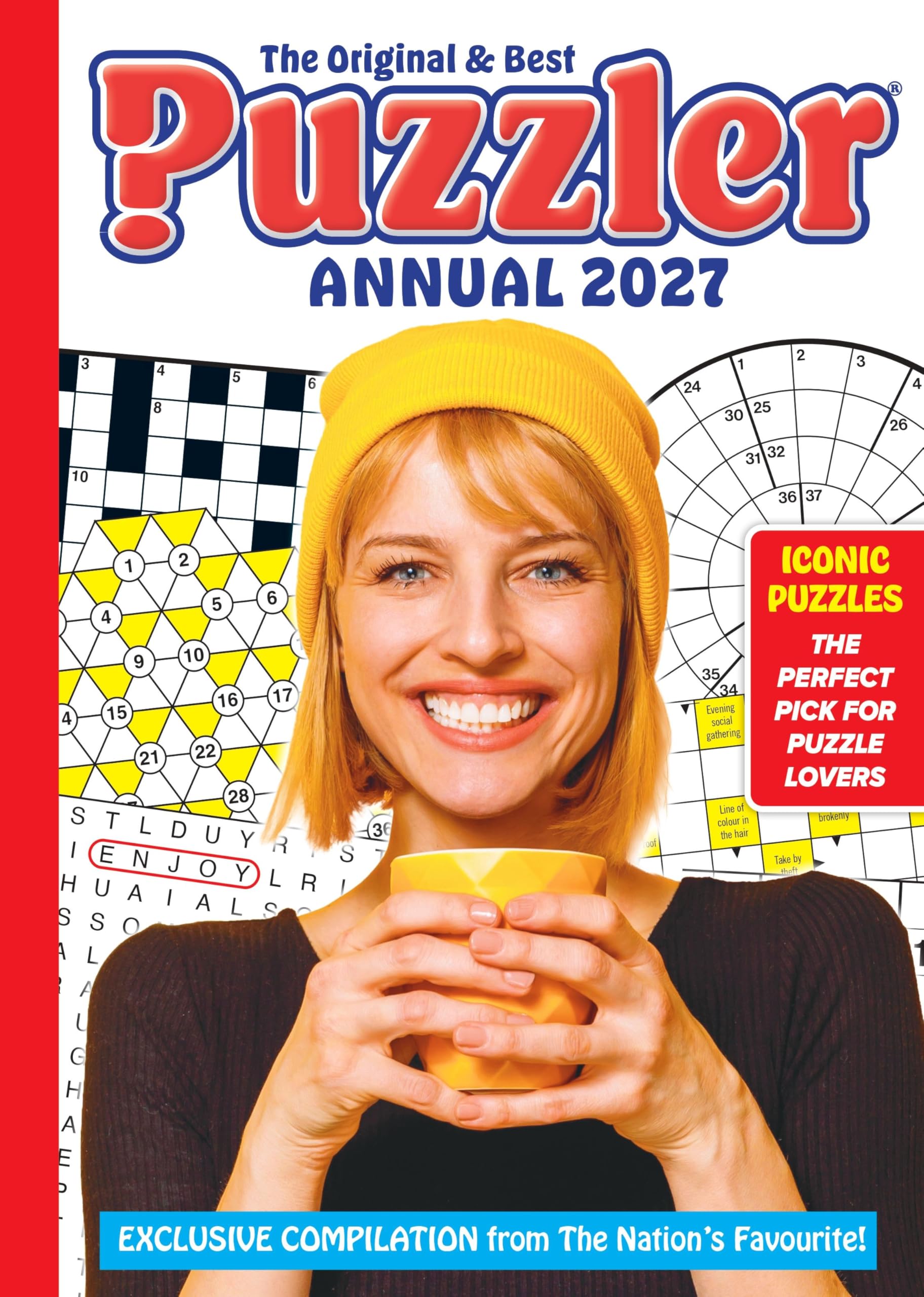 Puzzler Annual 2027 Crosswords Collection - 100 Pages 1
