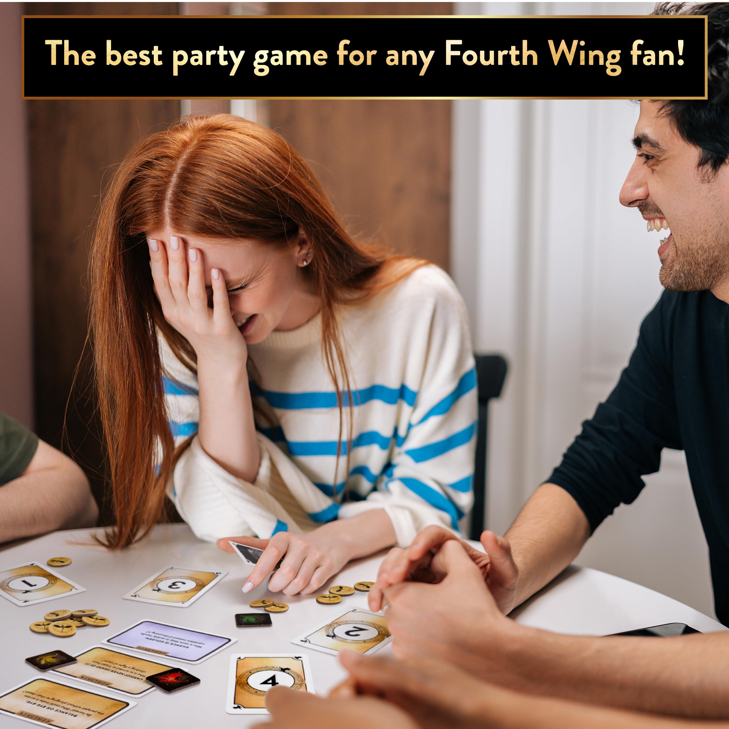Thames & Kosmos Fourth Wing Cooperative Communication Game - Ages 16+ | 3-6 Players 6