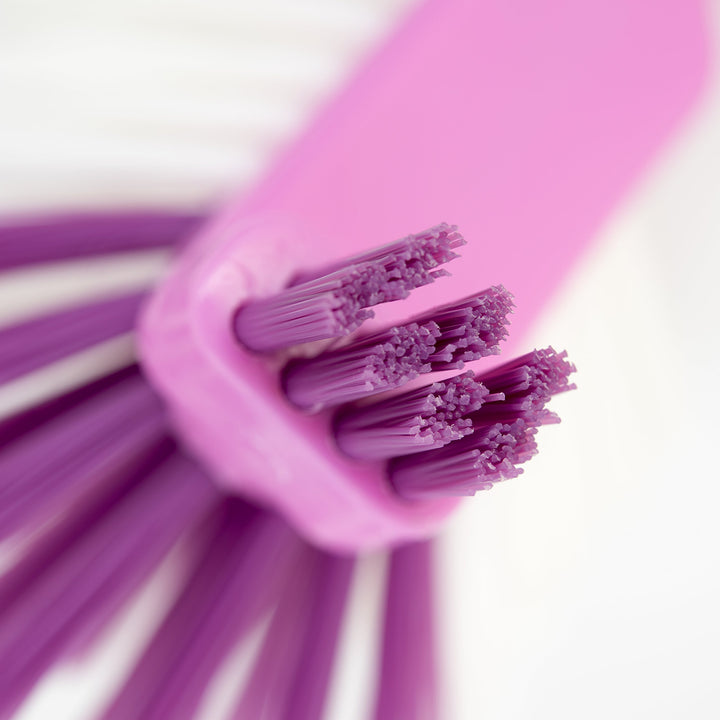 Spontex Style Dish Brush - Pink Kitchen Cleaning Brush