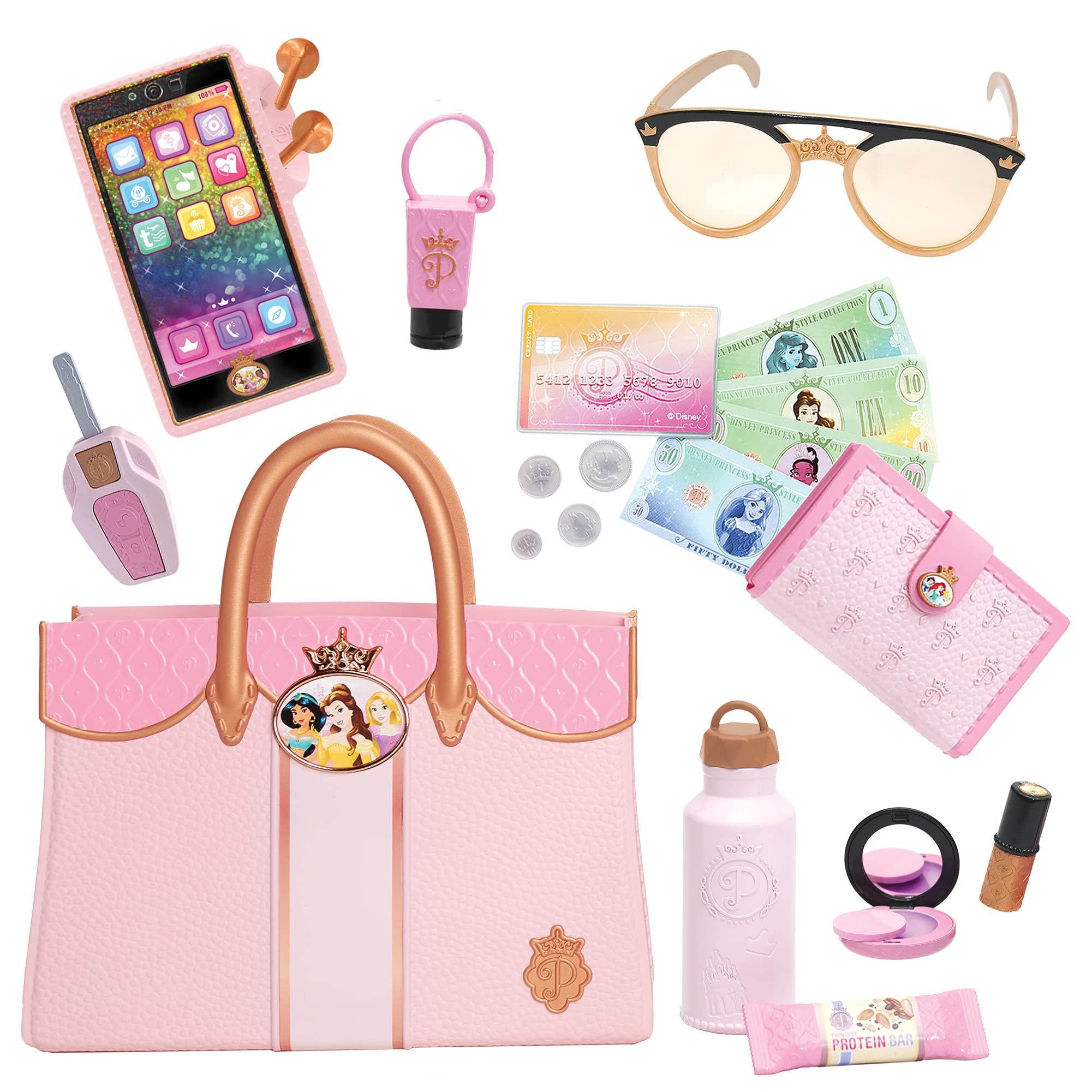 Disney Princess Style Collection Deluxe Tote Bag & Accessories 1