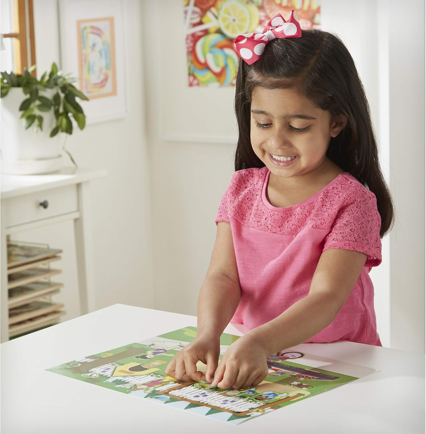 Melissa & Doug Reusable Sticker Pad - Play House! | Activity Pad | Sticker Pad | 3+ | Gift for Boy or Girl 7