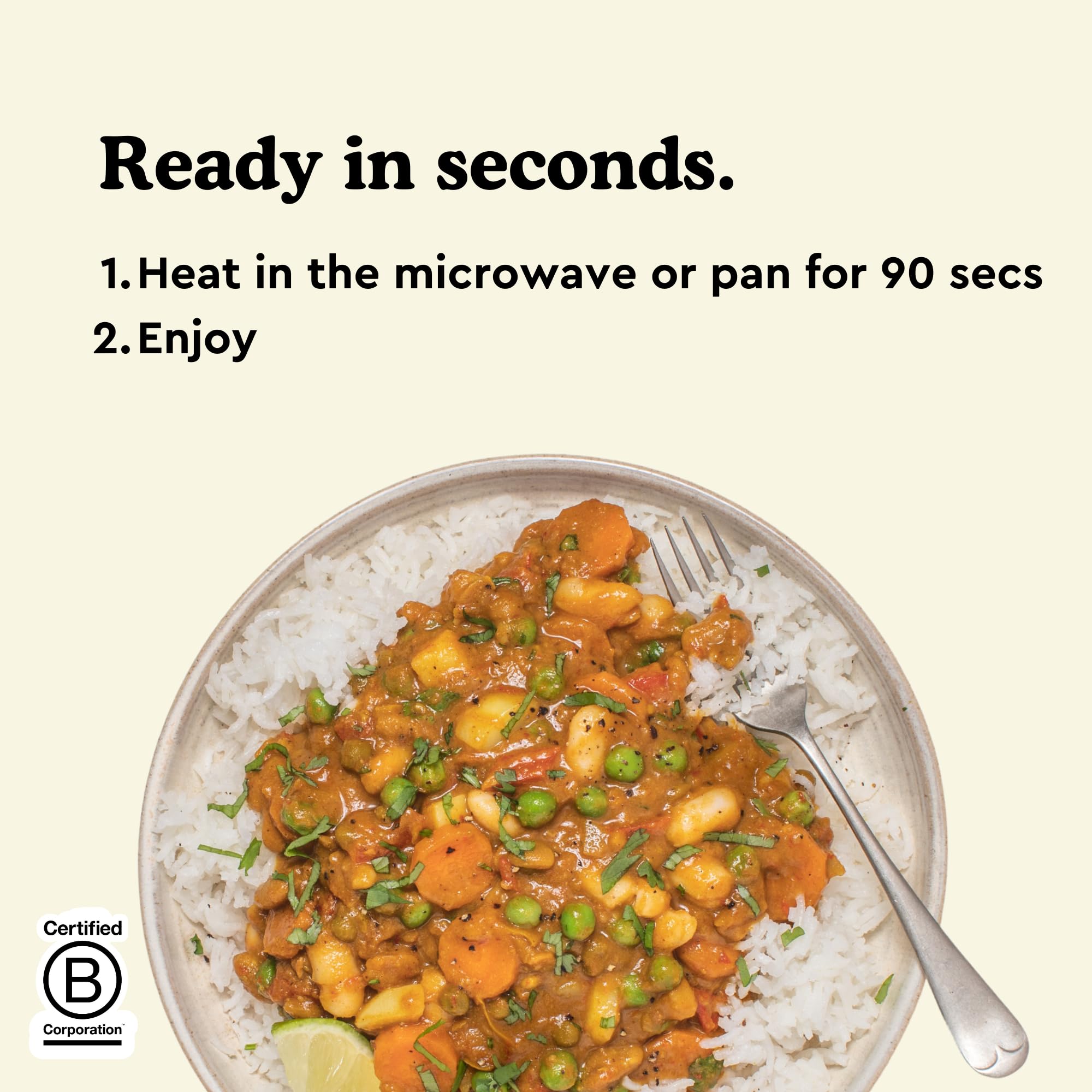 Fiid 100% Natural Vegan Microwave Ready Meals 3-Flavour Multipack 11