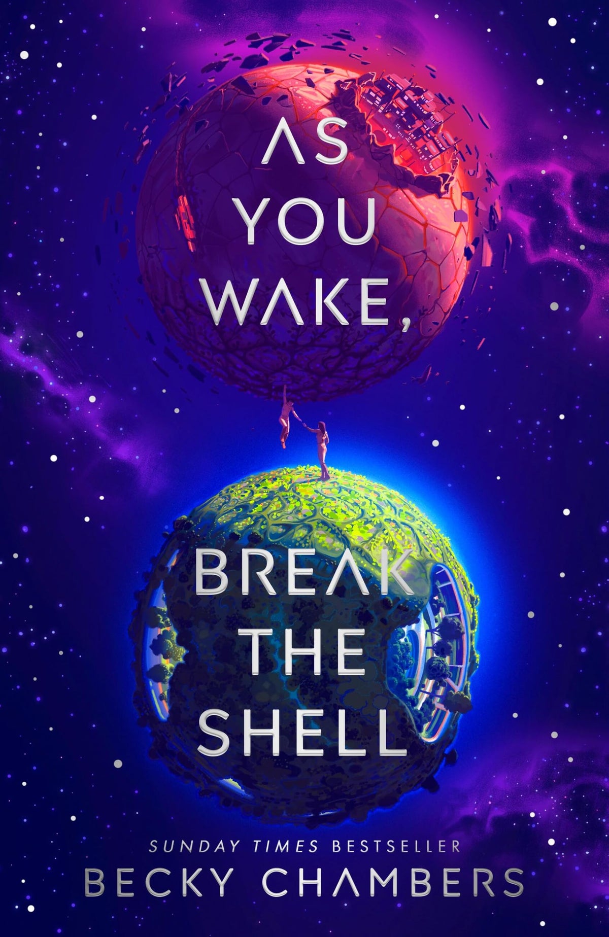 Hodderscape As You Wake, Break the Shell - Science Fiction Novel, Hardcover, 480 Pages