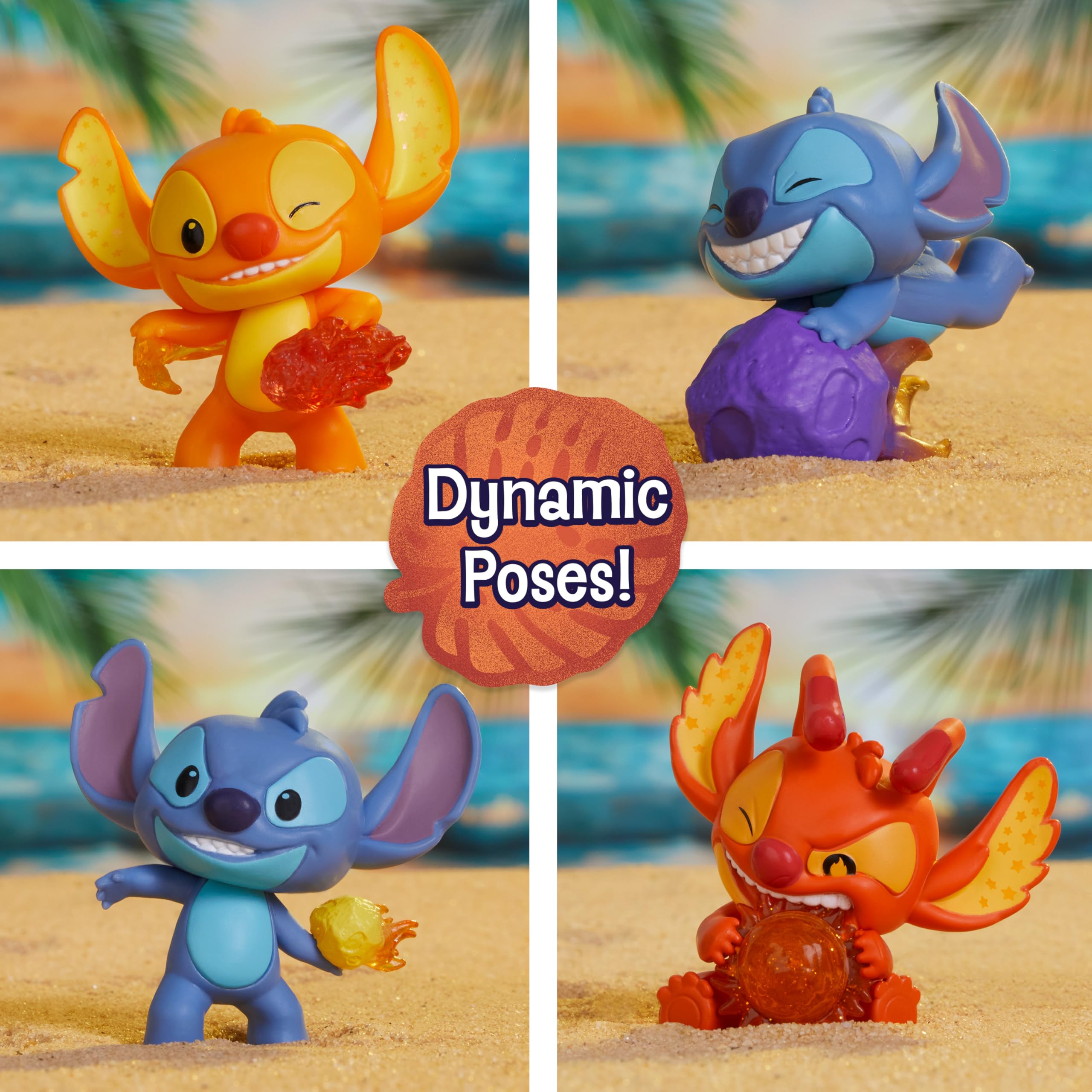 Just Play Disney Stitch Outta This World Collectible Mini Figure Capsule | 2-Inch Figures | Ages 3+ 5
