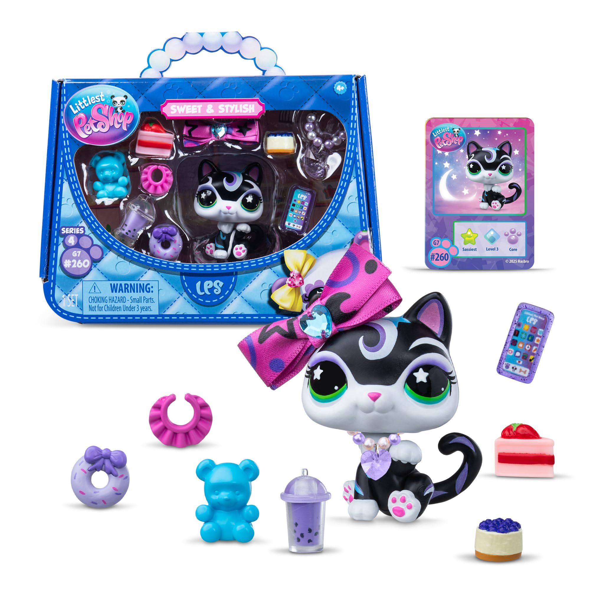 Littlest Pet Shop Series 4 Sweet and Stylish Collection - Deluxe Siamese Bobble Head Pet 1