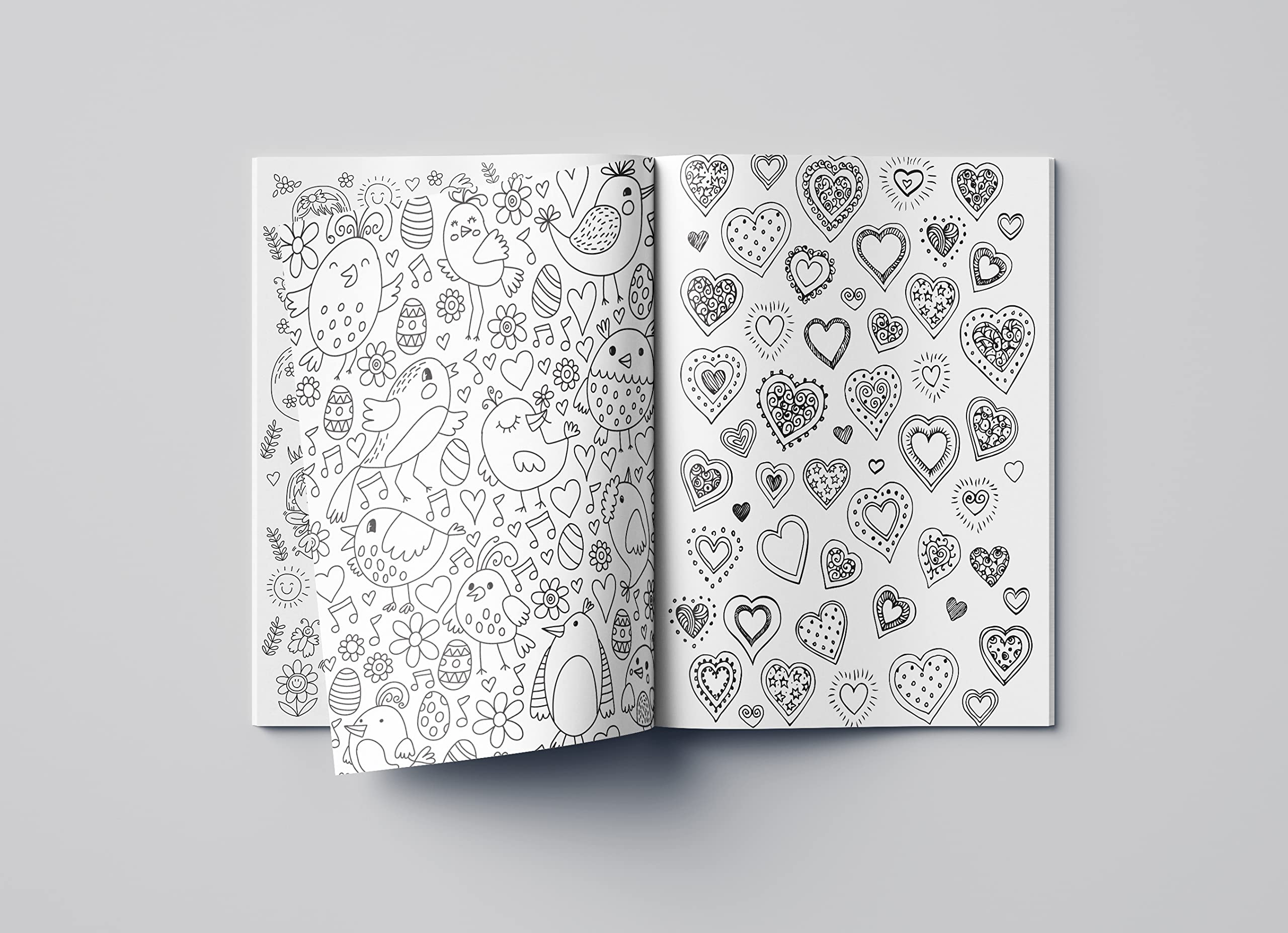 Wonder House Doodle Coloring For Kids - Pink Edition Coloring Book | Ages 3-8 | 32 Pages 5