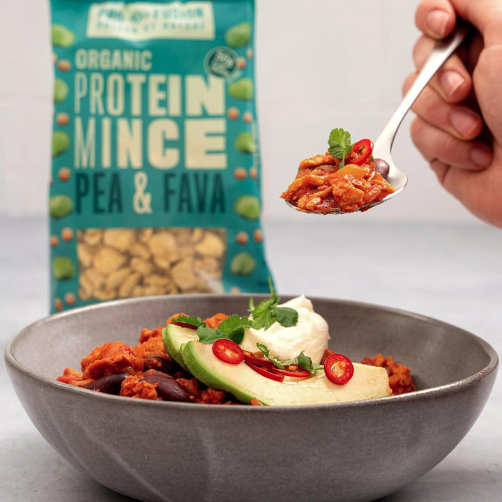 Profusion Organic Vegan Pea and Fava Protein Mince, 125g