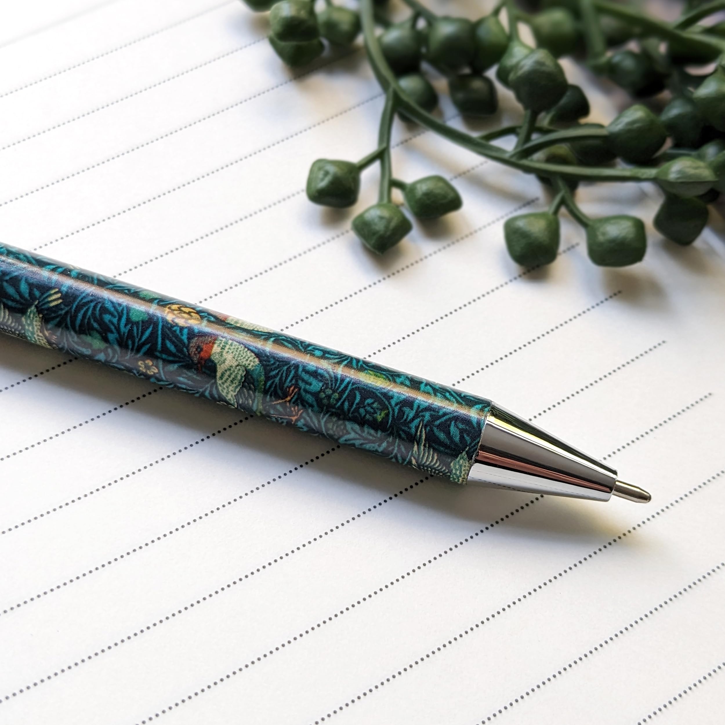 Robert Frederick William Morris Birds Retractable Ballpoint Pen with Gift Box | Black Ink 6