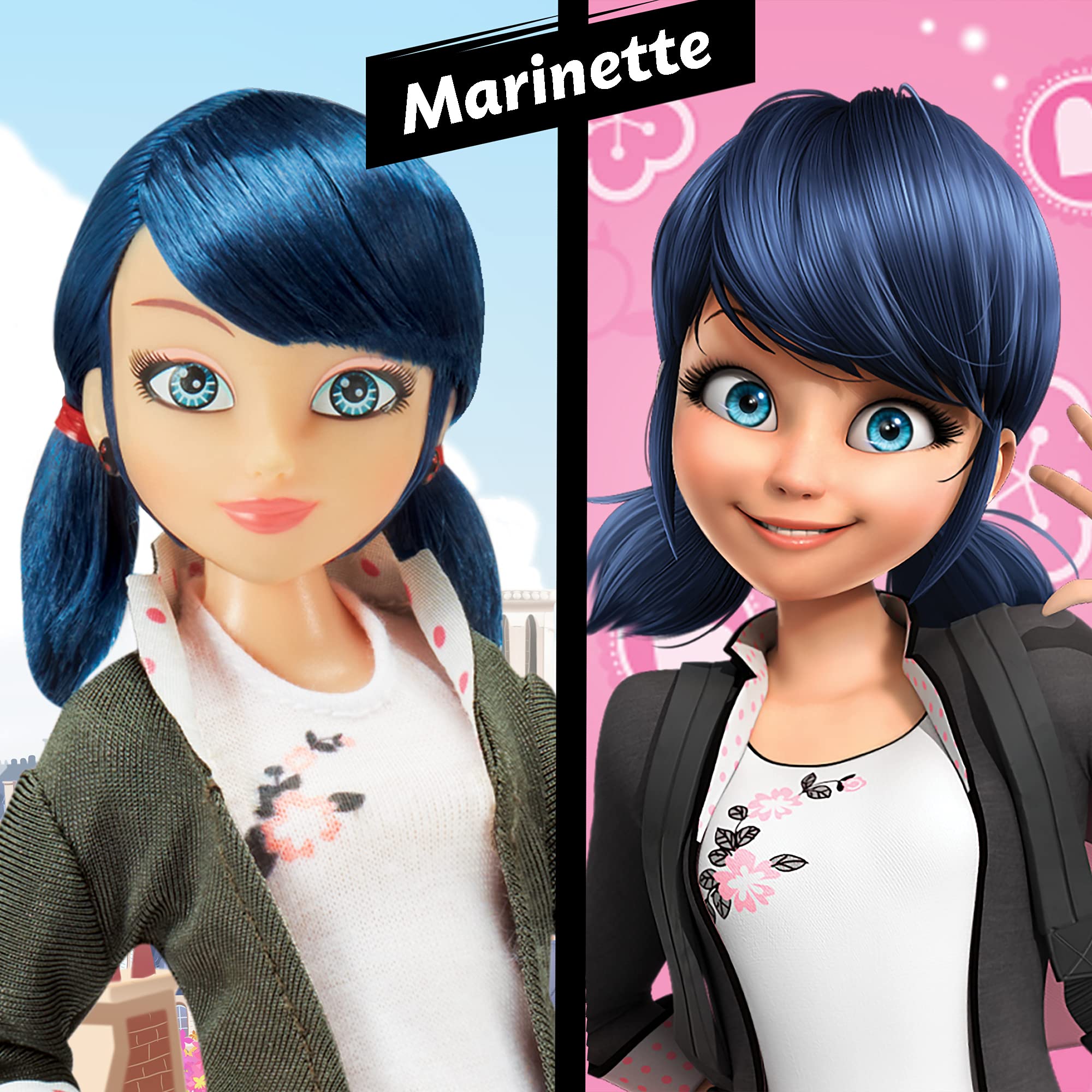 Miraculous Ladybug Marinette Fashion Doll - 26cm Articulated Figure with Tikki Kwami & Accessories 7