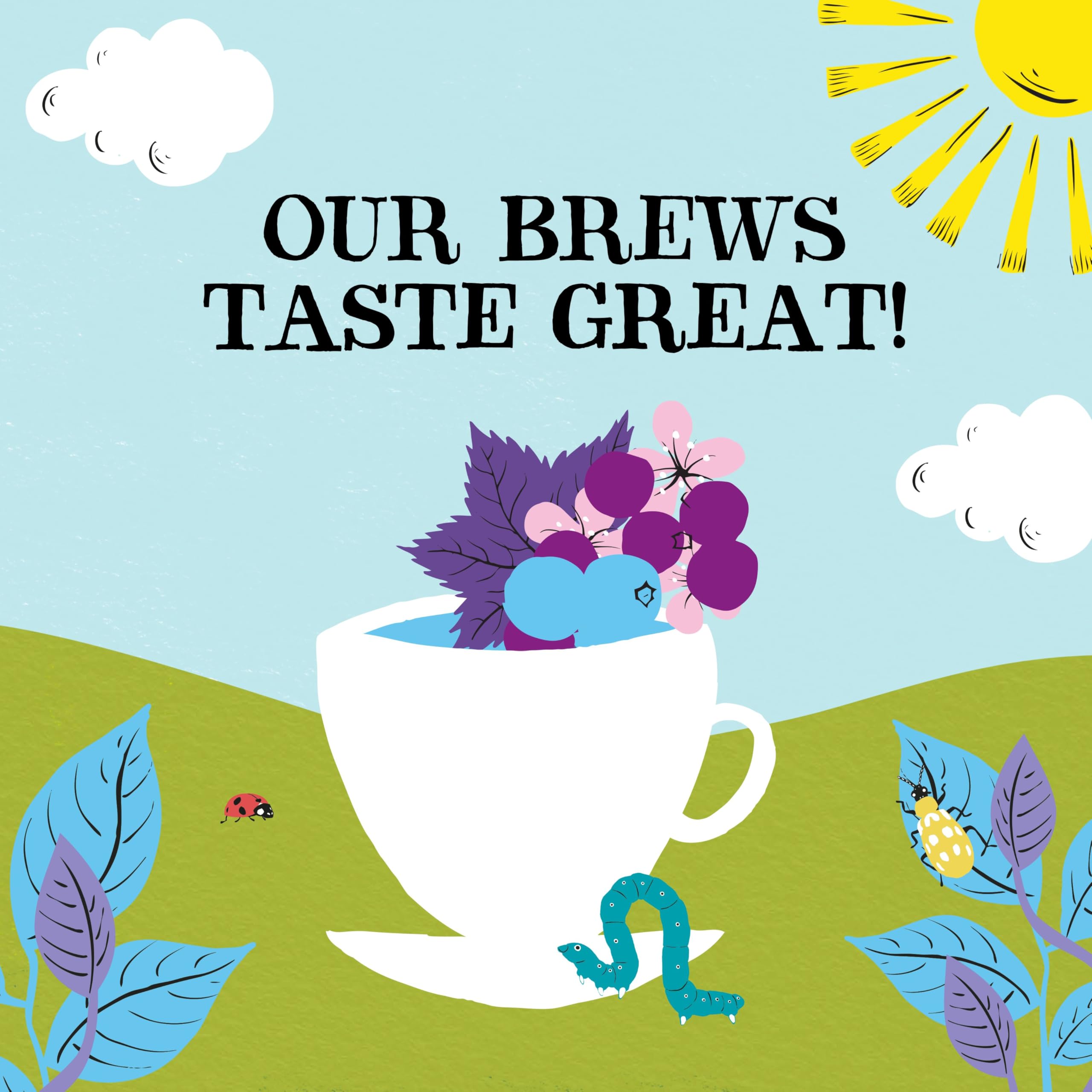 Clipper Organic Blackcurrant & Blueberry Infusion Fruit Teabags - 80 Unbleached Tea Bags 7