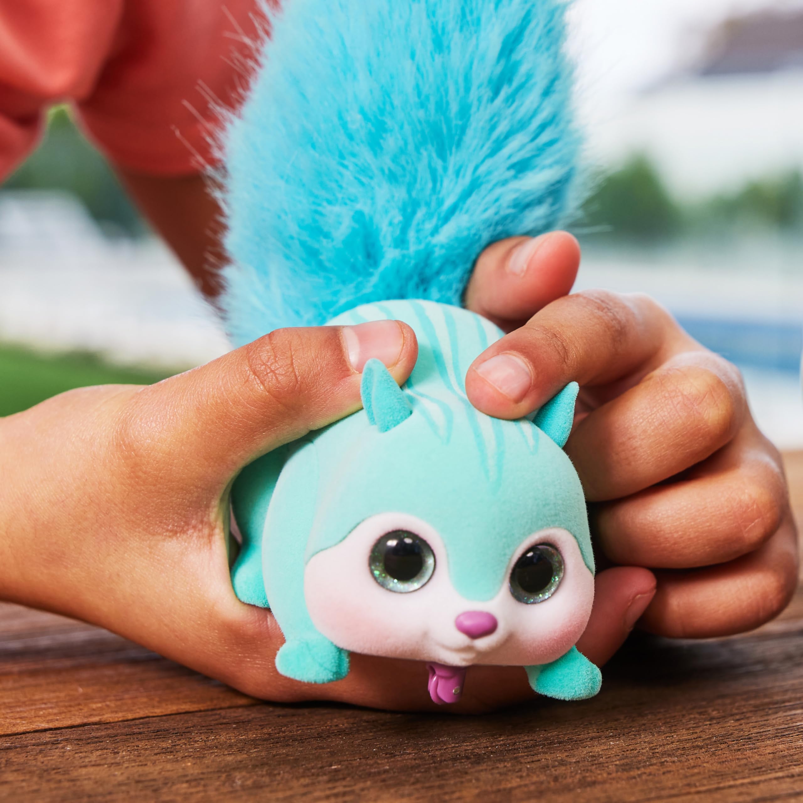 Pets Alive Scurry'n Squirrel - Interactive Robotic Pet Toy | Blue | Ages 2+ 5