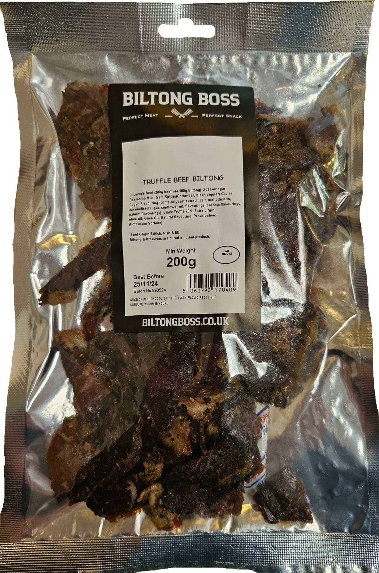 Biltong Boss - Truffle Boss Beef Biltong (200g) 6