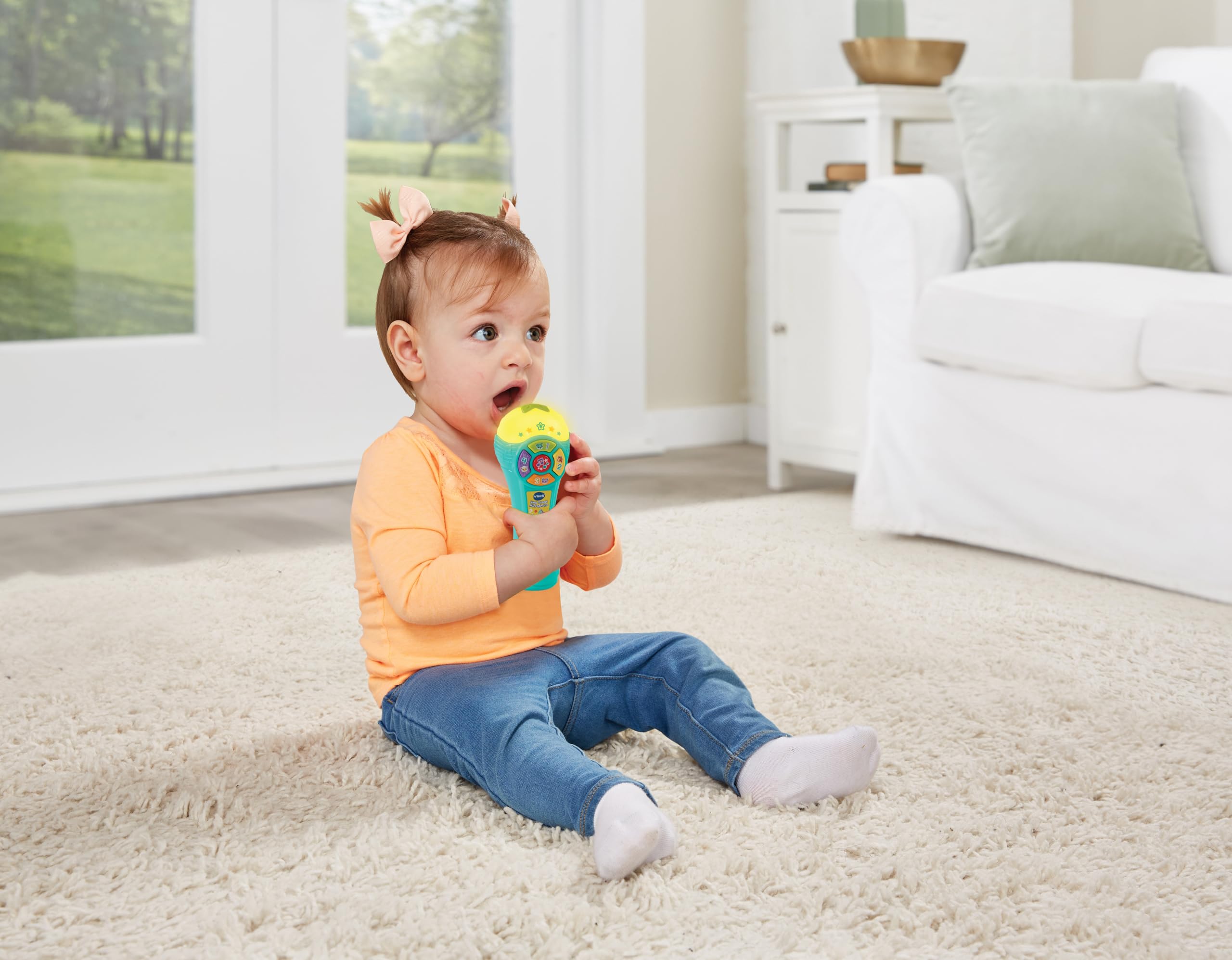 VTech Baby Sing Songs Microphone - Interactive Sound Toy for Ages 12-36 Months | 15 Melodies 5
