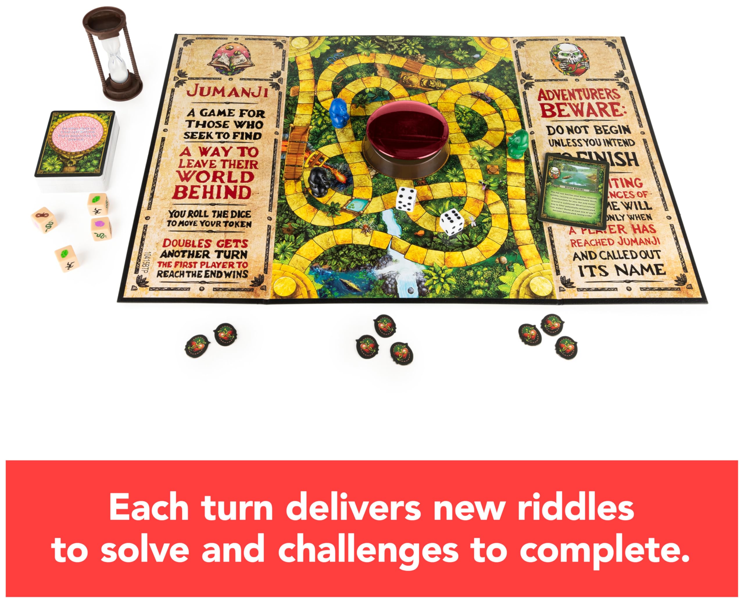Spin Master Games Jumanji The Game Board Game 12