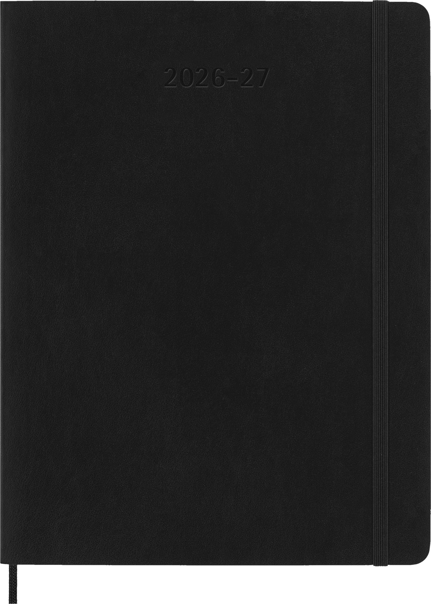 Moleskine Weekly Planner 2026-2027 18-Month Organizer XL Black Flexibound 1