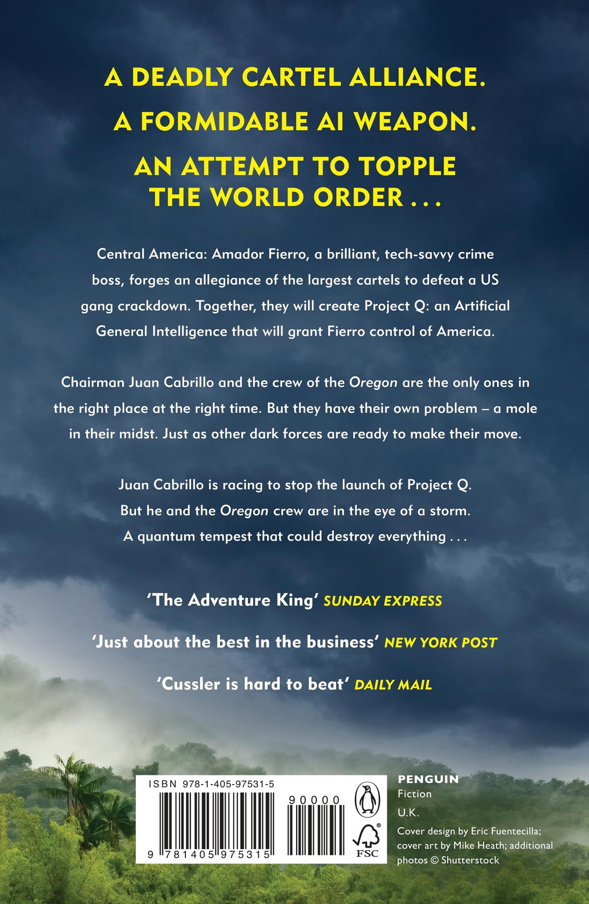 Clive Cussler’s Quantum Tempest - The Oregon Files Technothriller, Paperback, 512 Pages