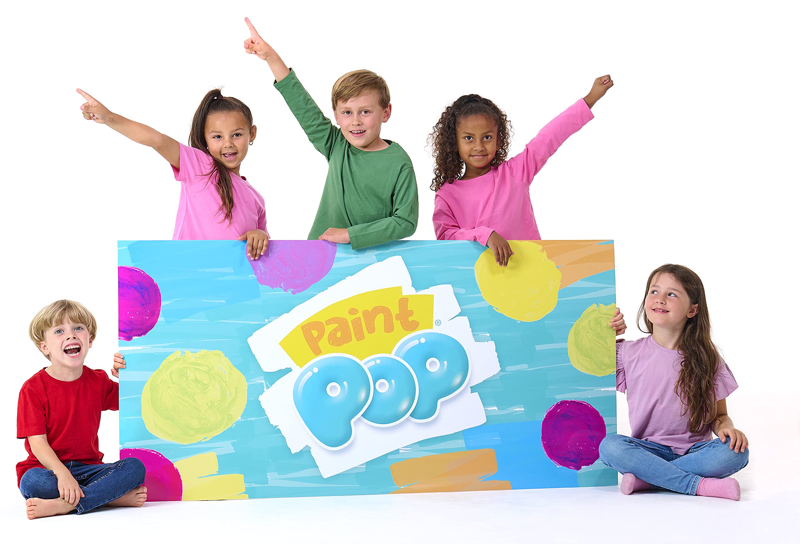 Paint Pop Paint Sticks - 20 Pack Assorted Colours | Mess-Free, Fast Drying, Twist & Paint Action 8