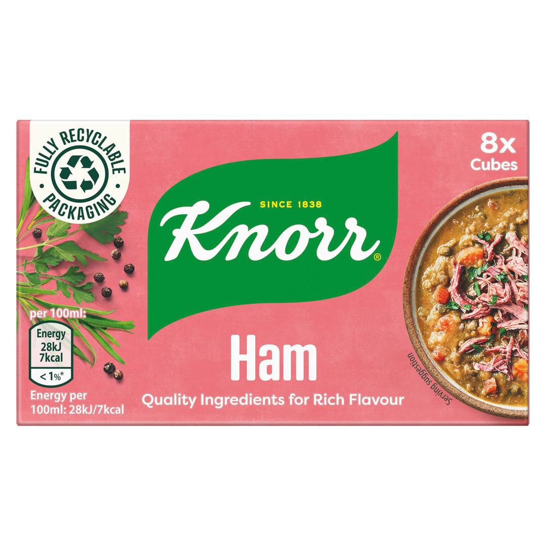 Knorr Ham Stock Cubes, 8 x 10g