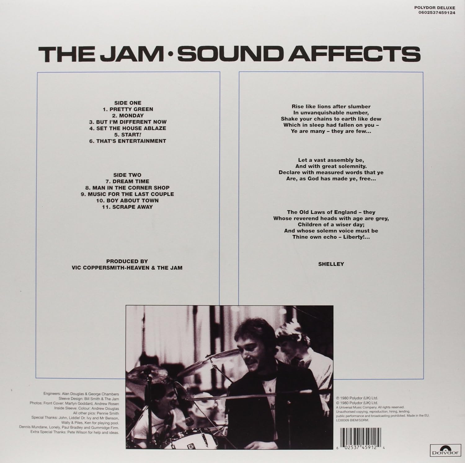 The Jam - Sound Affects VINYL