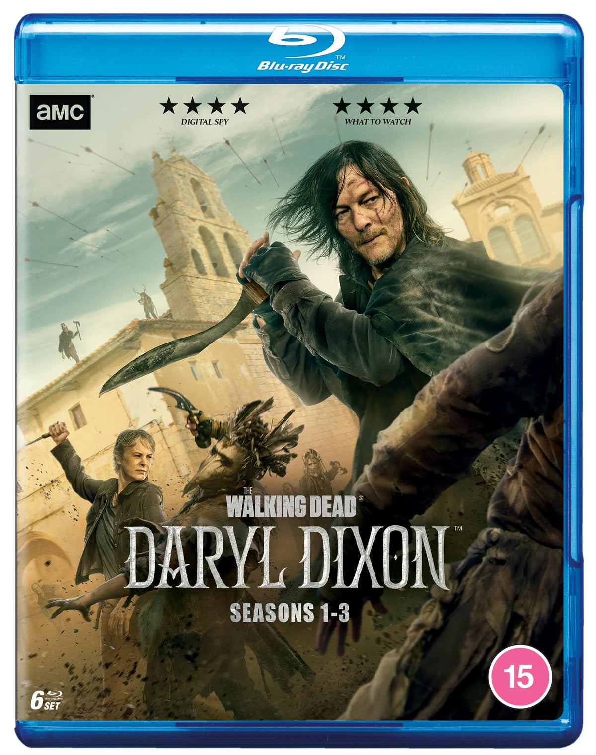 The Walking Dead: Daryl Dixon Seasons 1-3 [Blu-ray] [Region B]