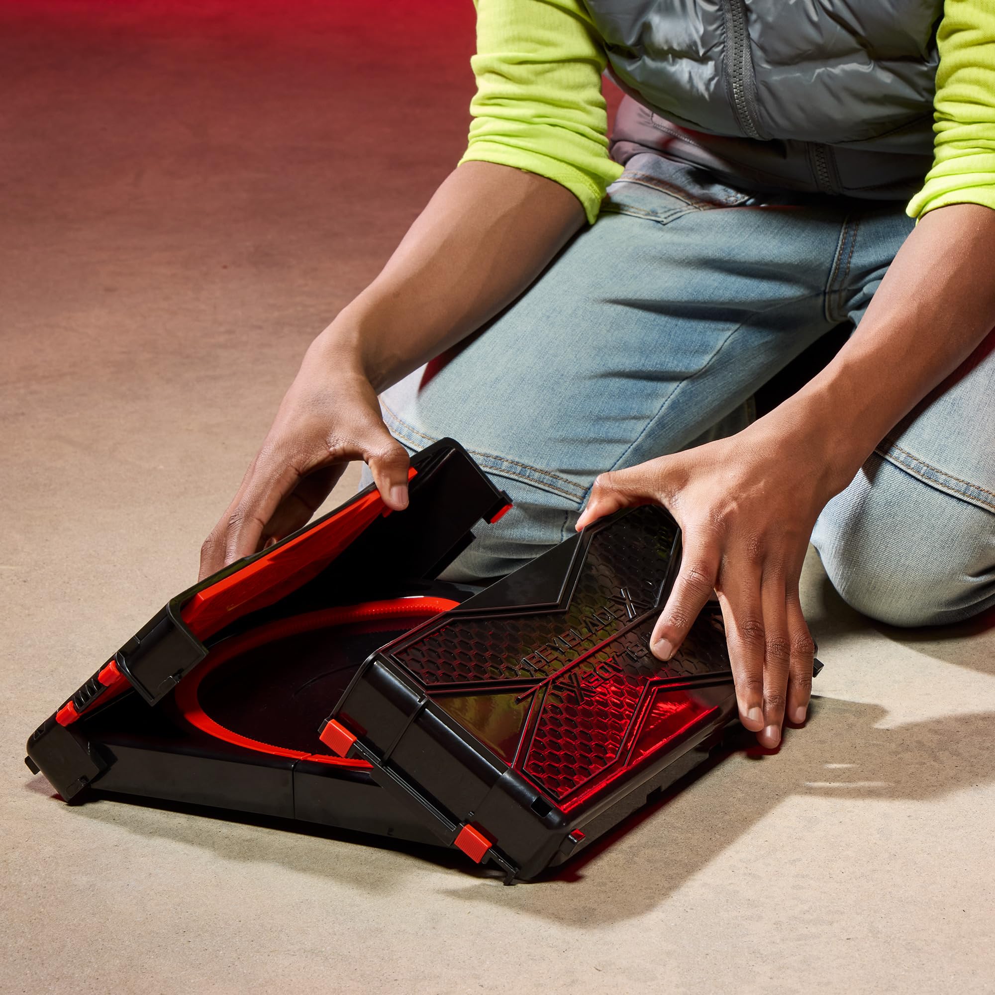 Beyblade X Clash and Carry Beystadium - Portable Arena | Folds for Travel | Ages 8+ 7
