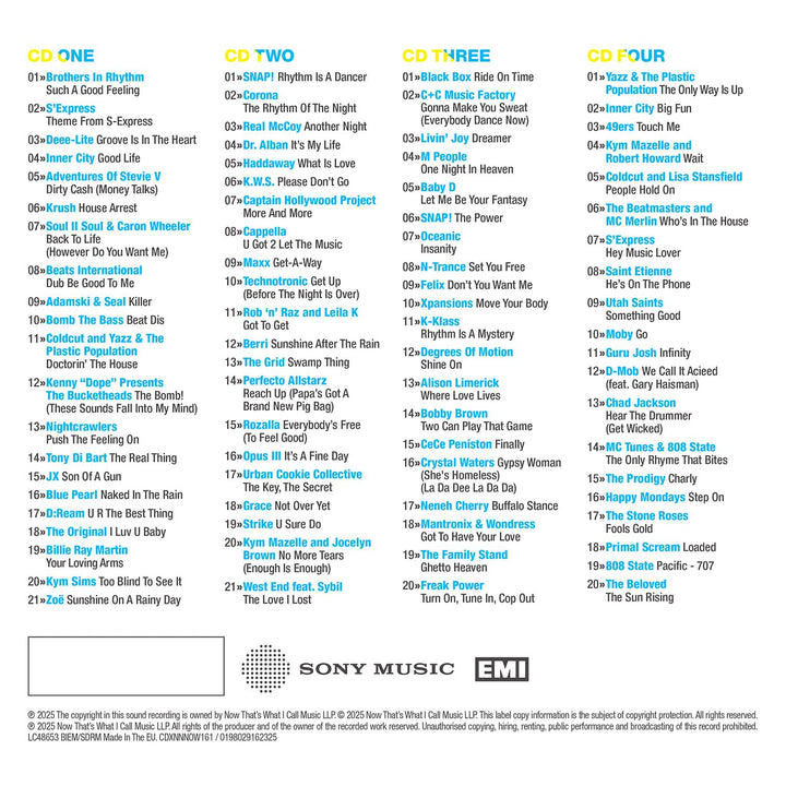 NOW That's What I Call An Era - Such A Good Feeling: 1988–1995 [Audio CD]