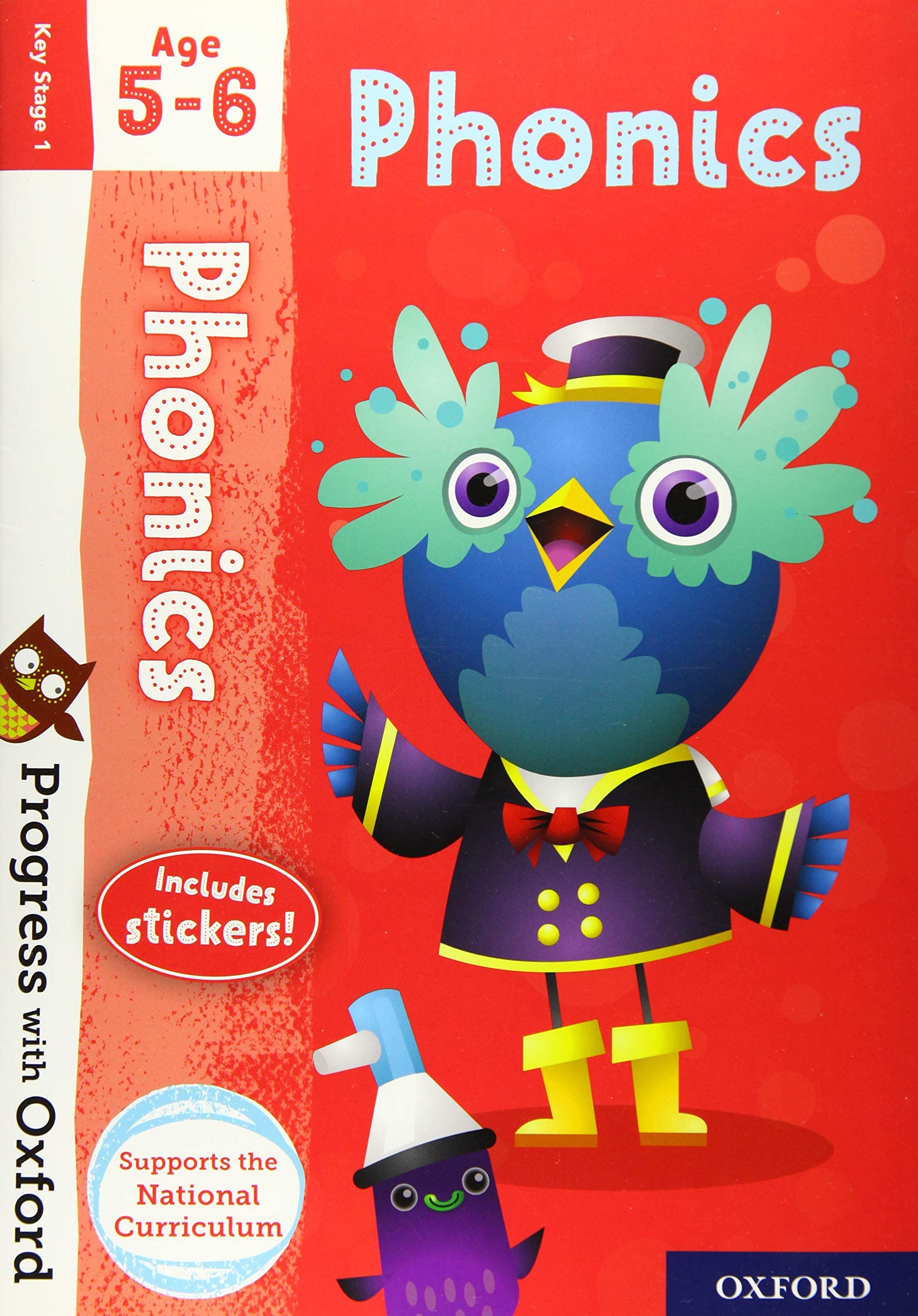 Oxford University Press Progress with Oxford: Phonics Age 5-6 Workbook | Ages 5-6 | 32 Pages 1