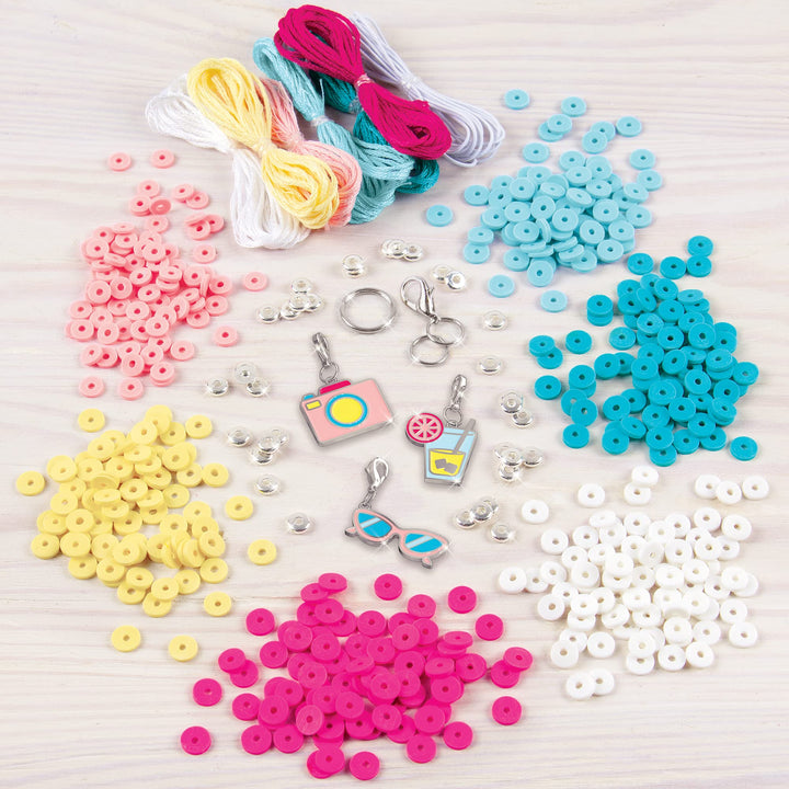 Make It Real 1317 Ensembles de fabrication de bijoux pour enfants, multicolores