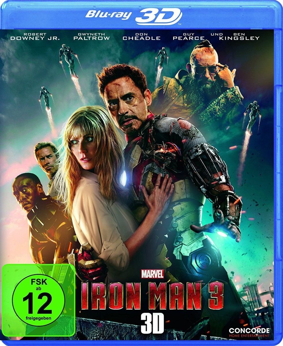 Iron Man 3 [3D Blu-ray]